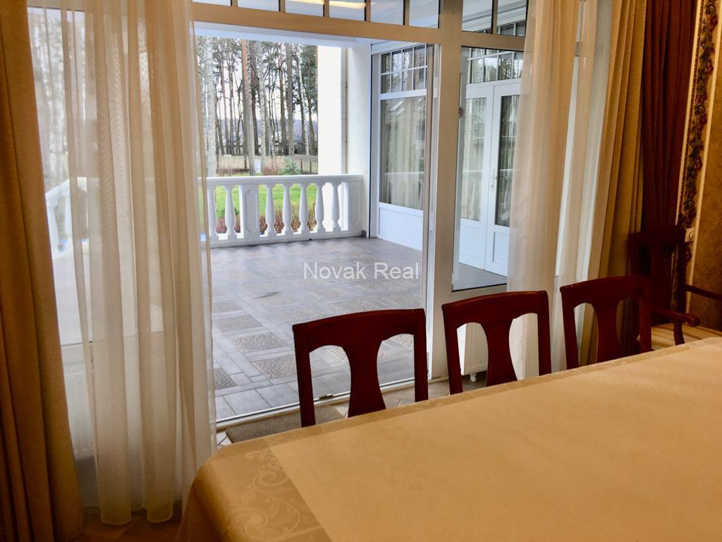 A house for sale in a quiet part of Jūrmala, near the yacht club, offering beautiful views of the river