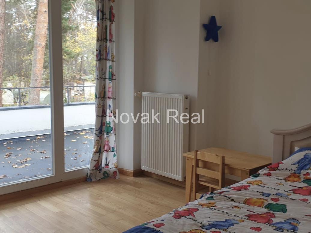 In Jurmala, near the sea, in a quiet place, a house is available for long-term rent