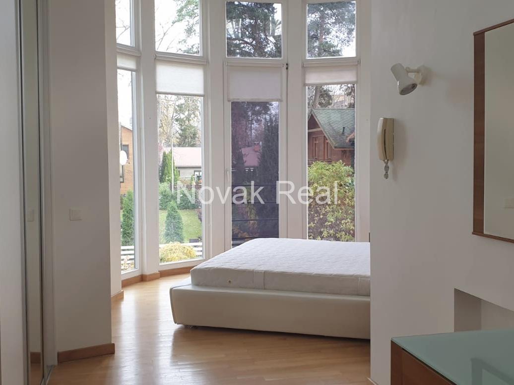 In Jurmala, near the sea, in a quiet place, a house is available for long-term rent