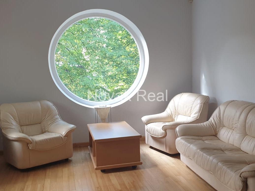 In Jurmala, near the sea, in a quiet place, a house is available for long-term rent