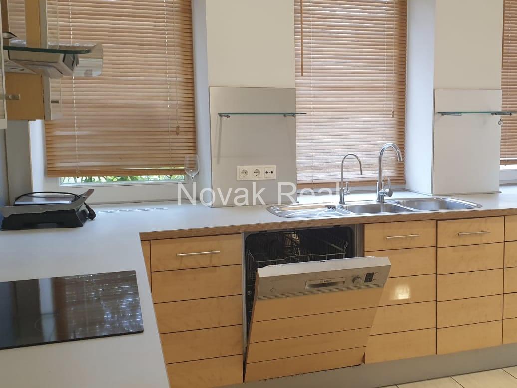 In Jurmala, near the sea, in a quiet place, a house is available for long-term rent