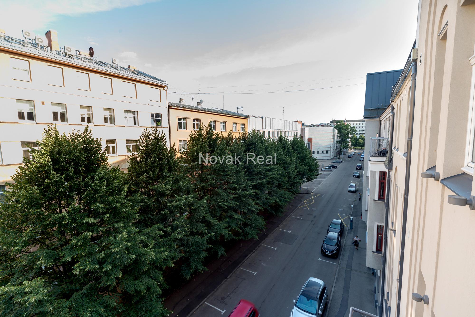 Apartment for rent in a quiet city centre, in a renovated Art Nouveau building