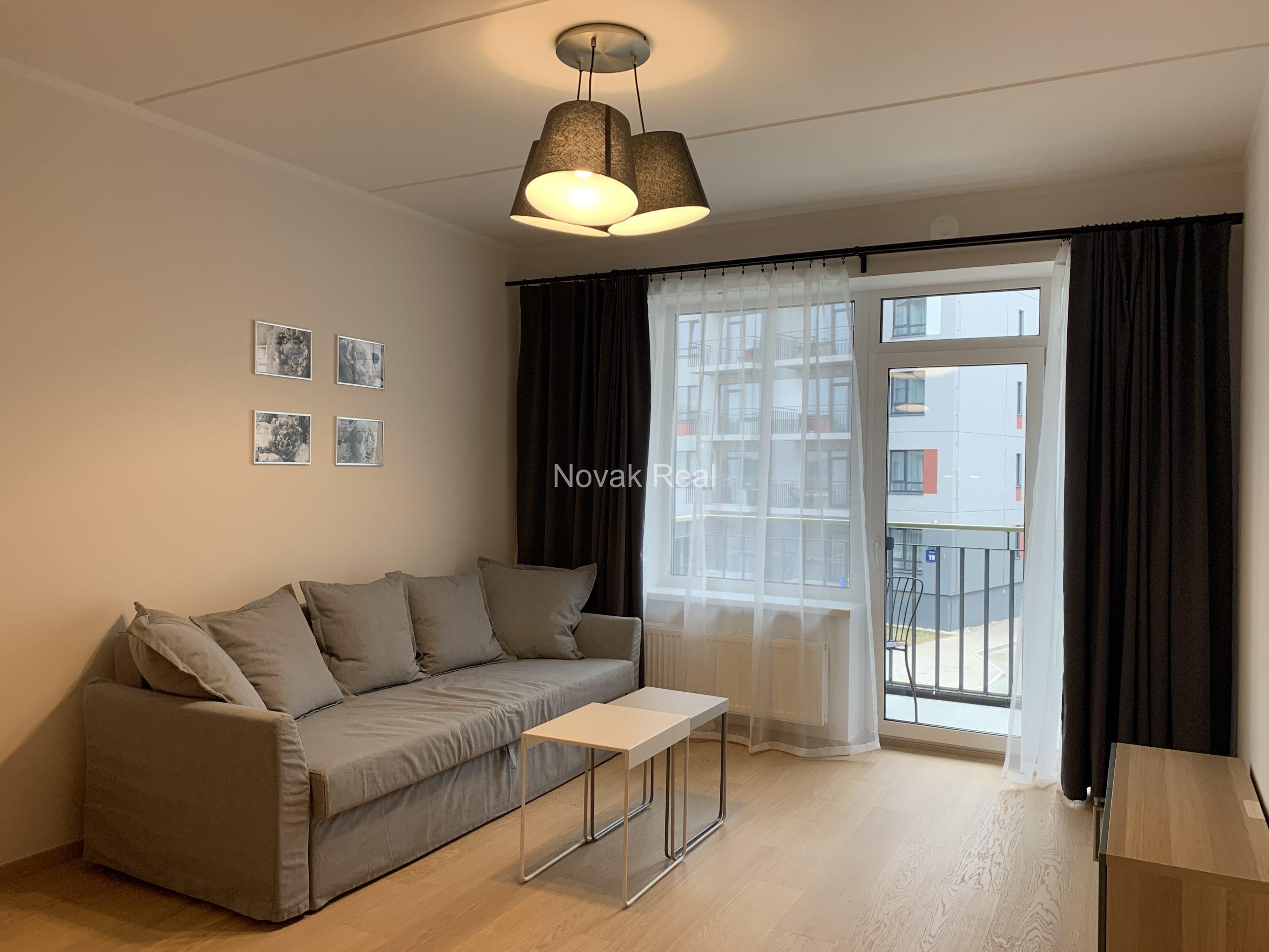 Apartment for rent in a new project, Purvciems