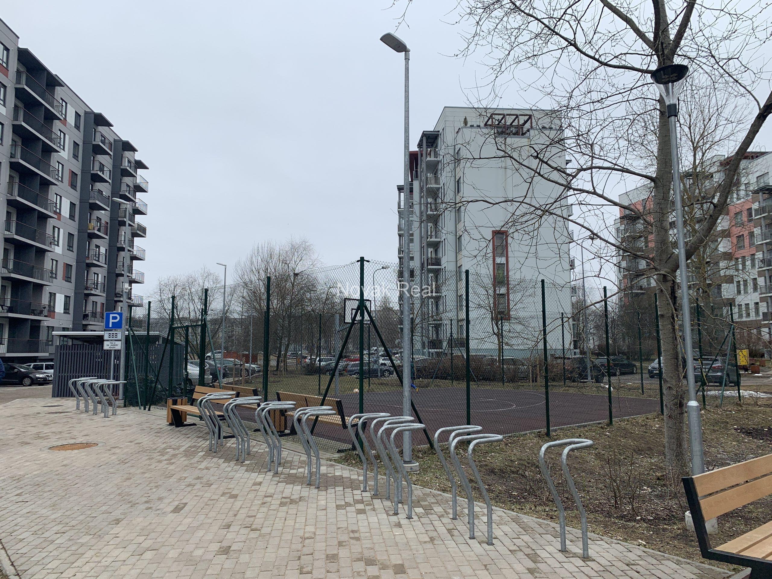 Apartment for rent in a new project, Purvciems
