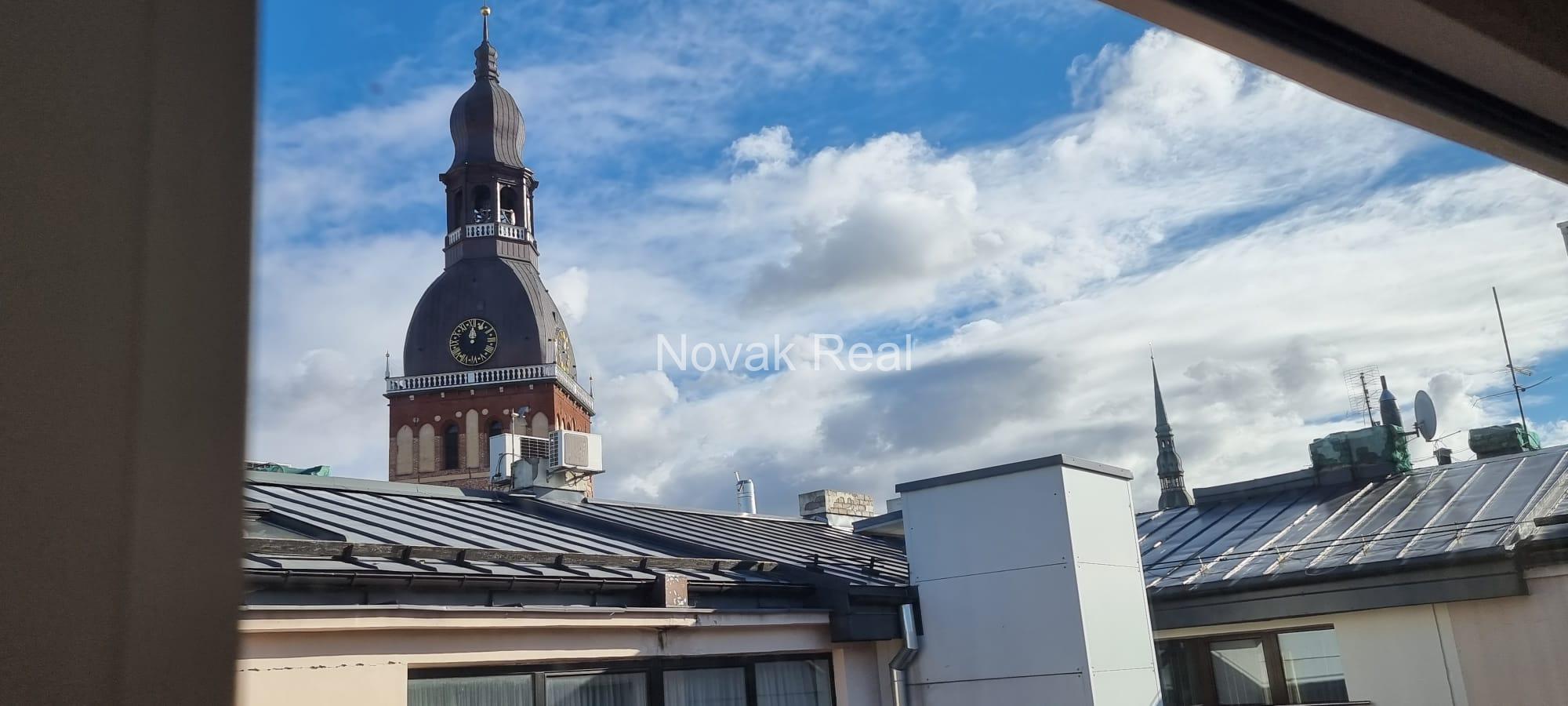 A penthouse of 340 m² in the Old Town is available for long-term rent and for sale