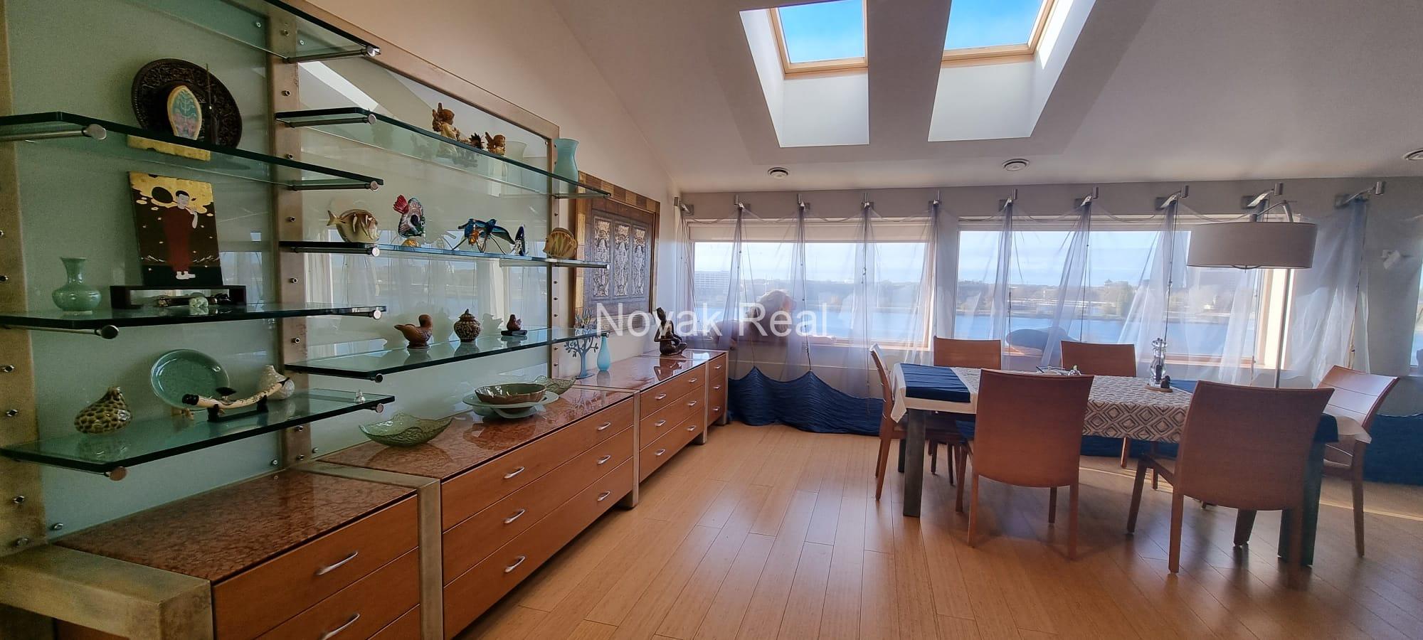 A penthouse of 340 m² in the Old Town is available for long-term rent and for sale