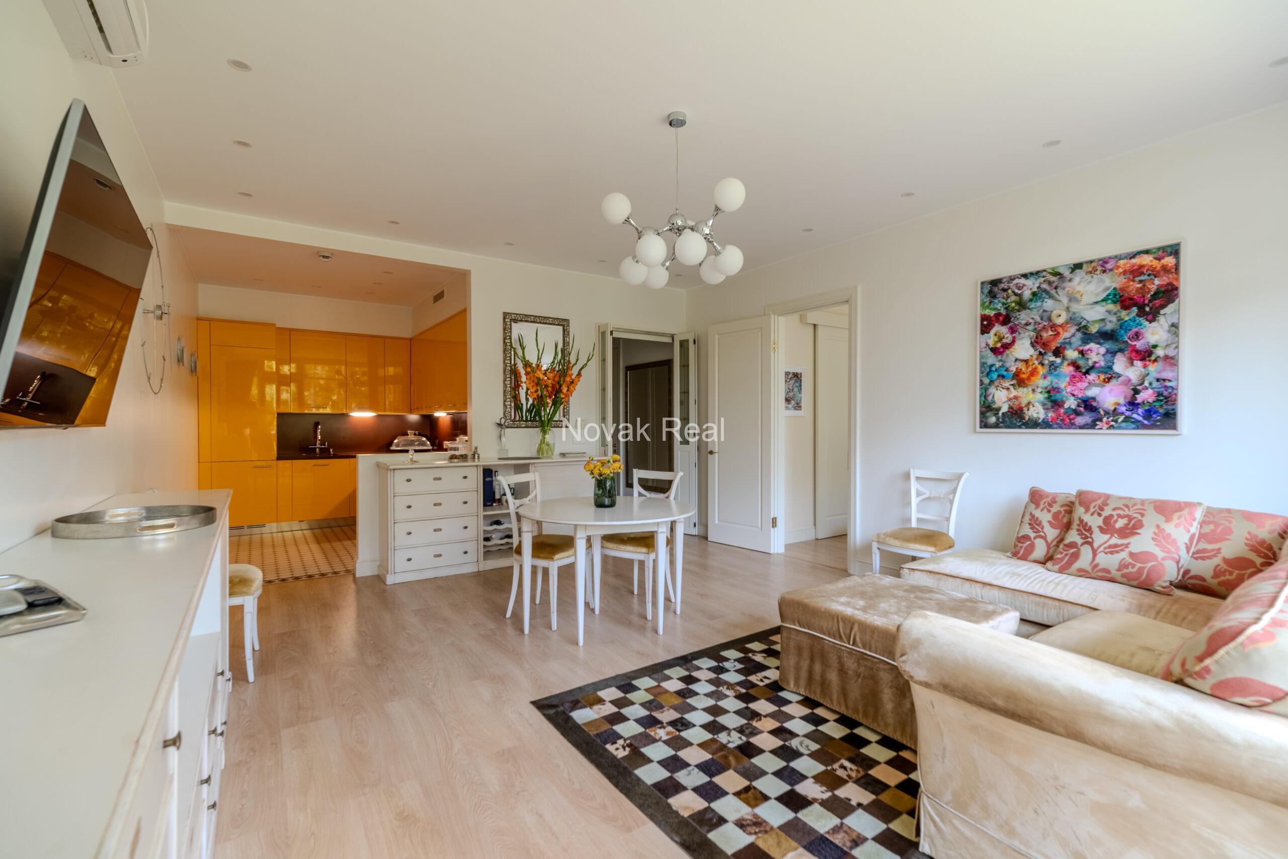 Apartments for rent in Jurmala from October 10 to May 30, in the prestigious project “Jūras Vilnis”.