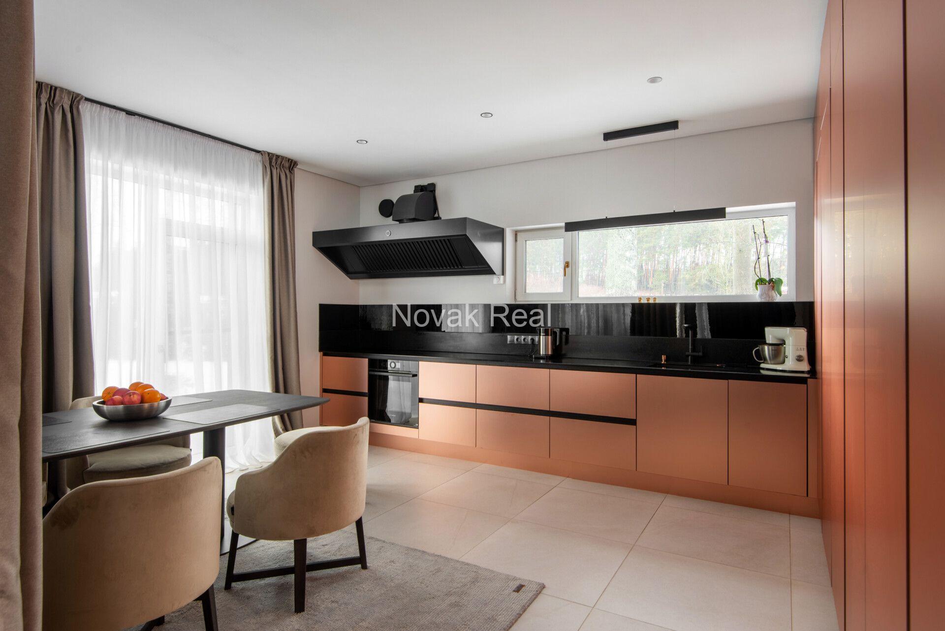 A new stylish house near a lake in Beberbeķi — a very picturesque location