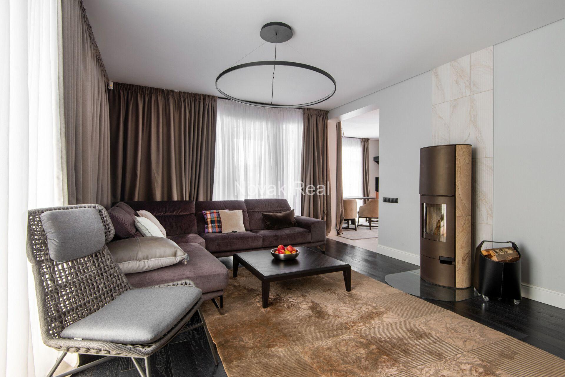 A new stylish house near a lake in Beberbeķi — a very picturesque location