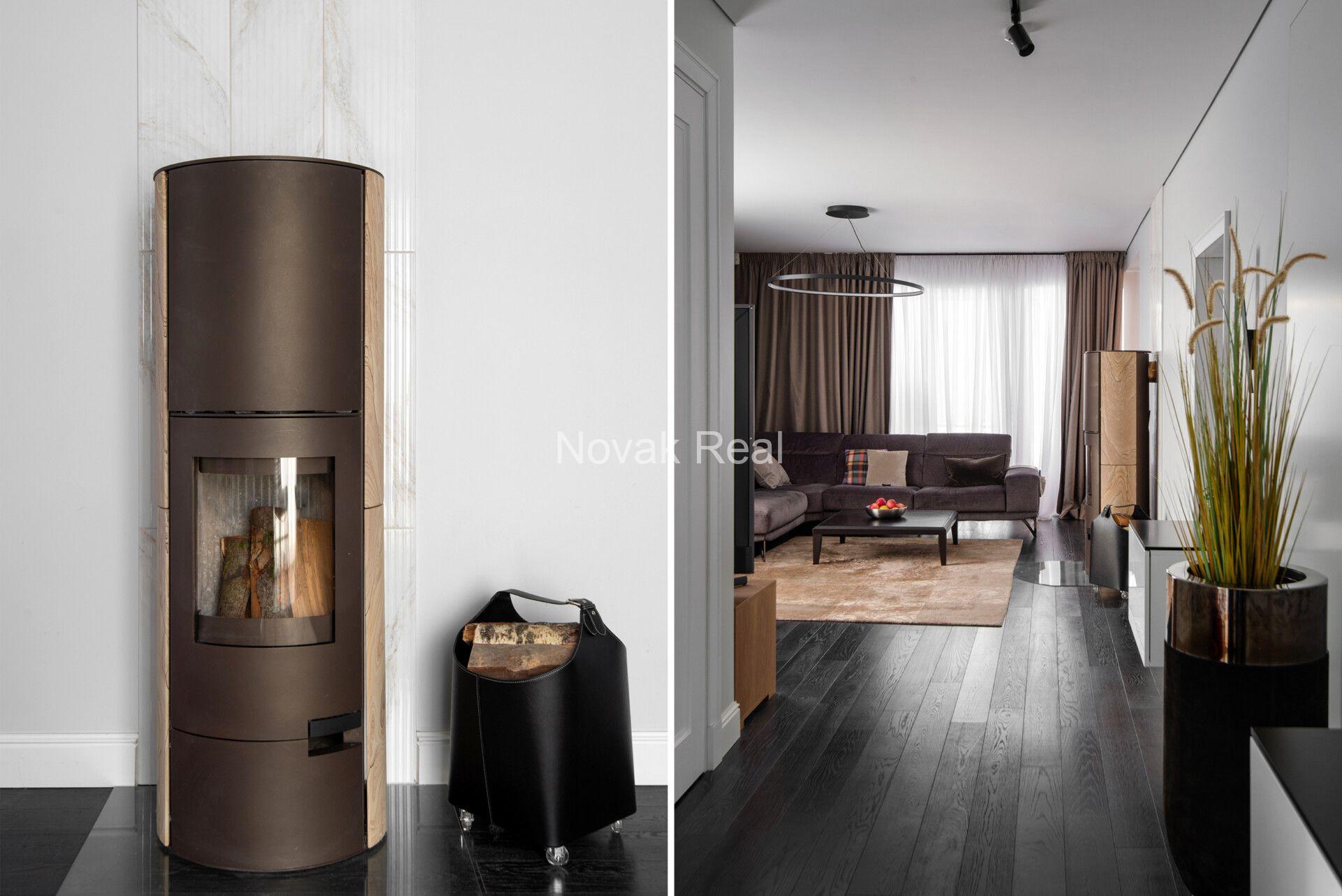 A new stylish house near a lake in Beberbeķi — a very picturesque location