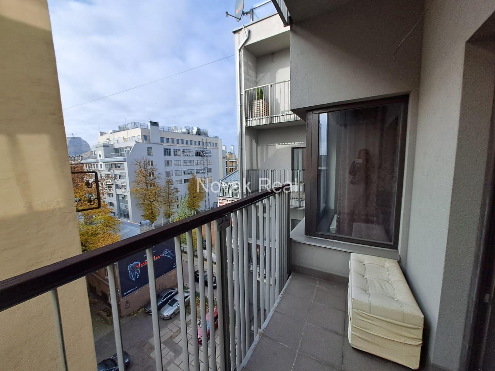 A 3-room apartment for rent in the Quiet city centre, in a new project