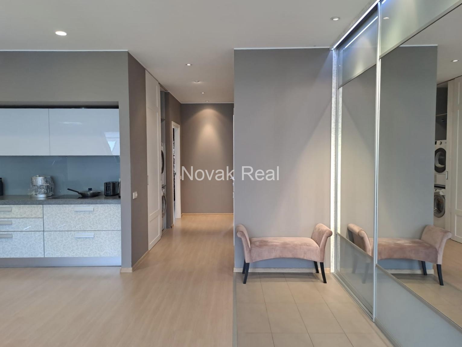A 3-room apartment for rent in the Quiet city centre, in a new project