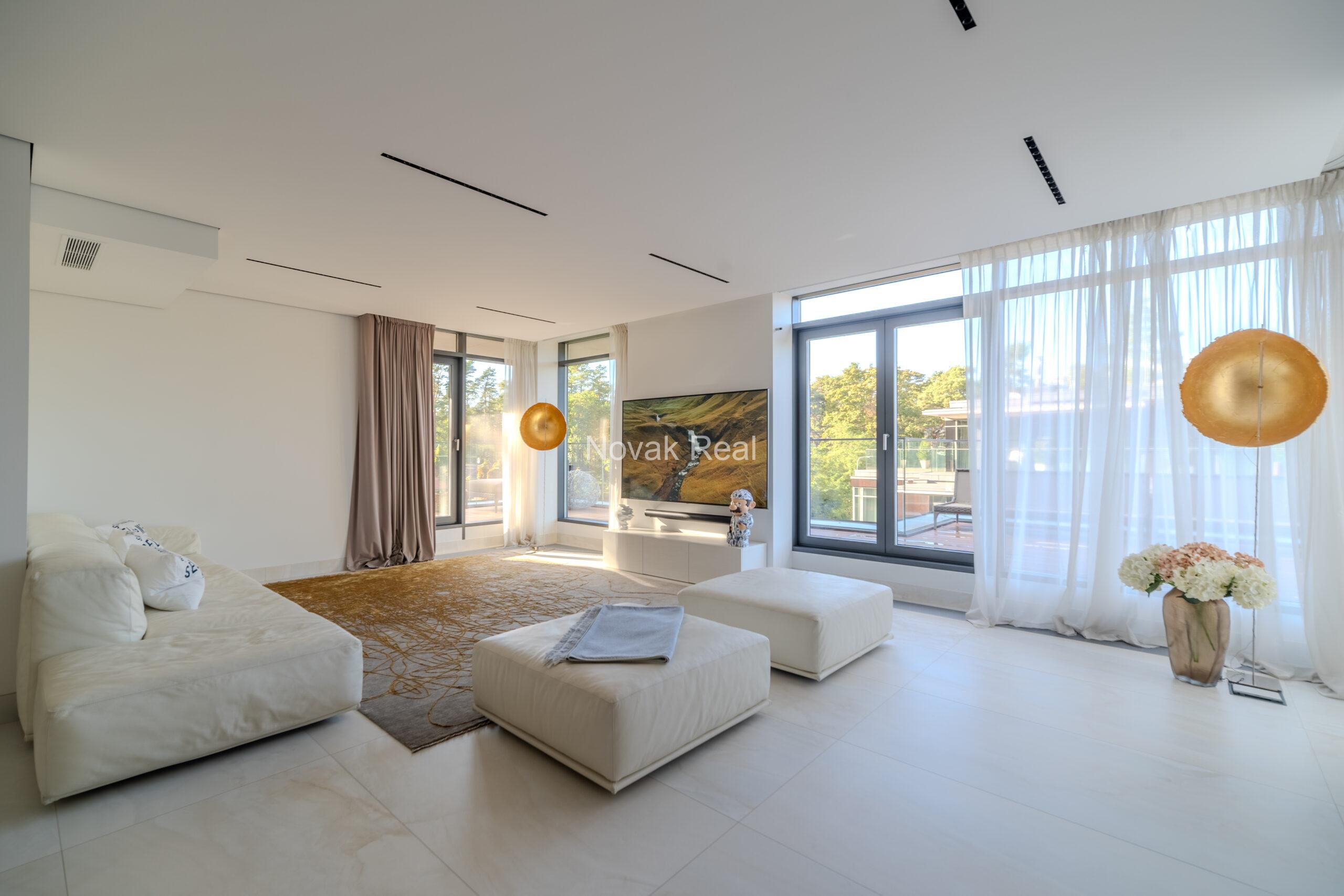 Пентхаус в известном проекте Park Residences. Юрмала, Дзинтари.