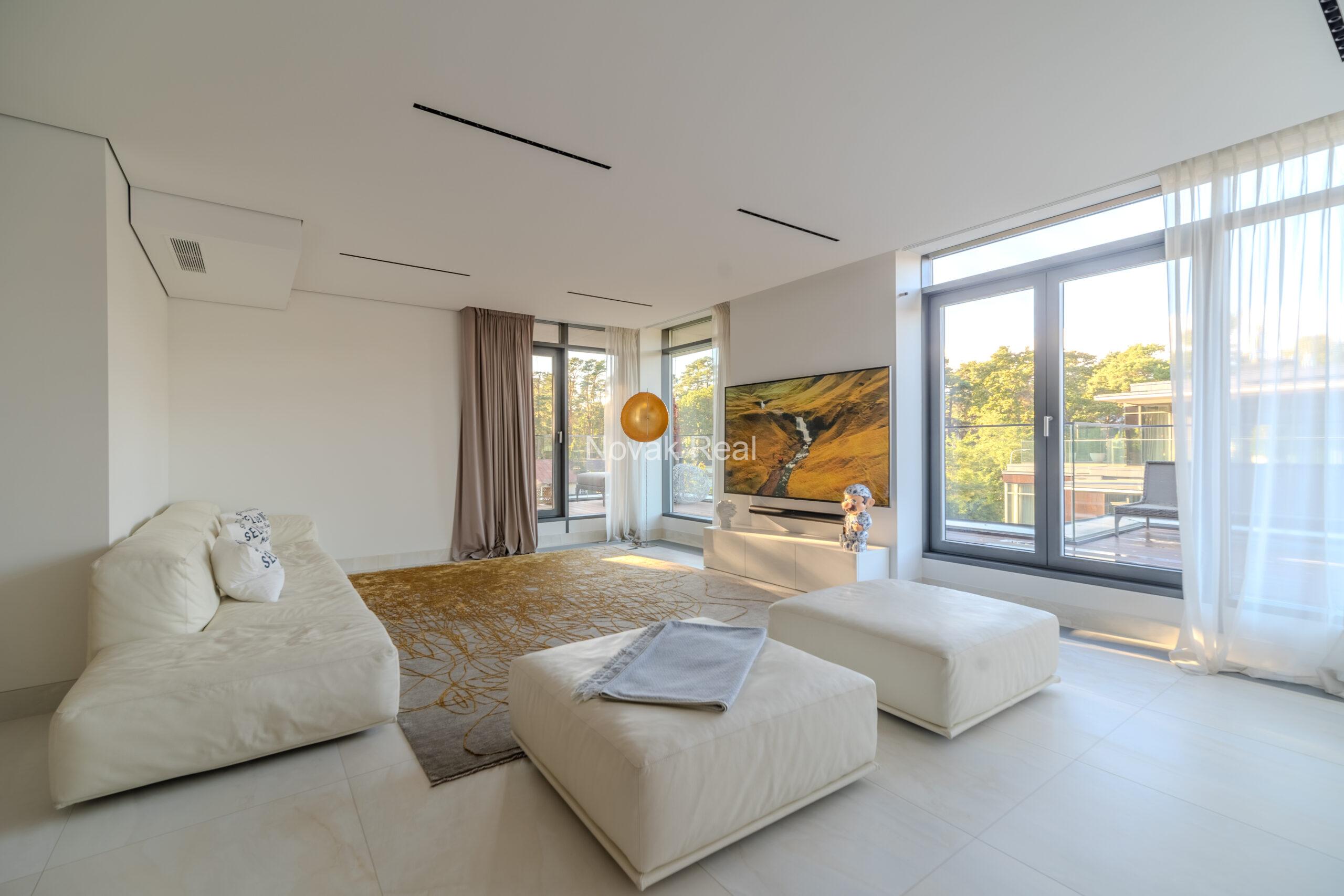 Пентхаус в известном проекте Park Residences. Юрмала, Дзинтари.