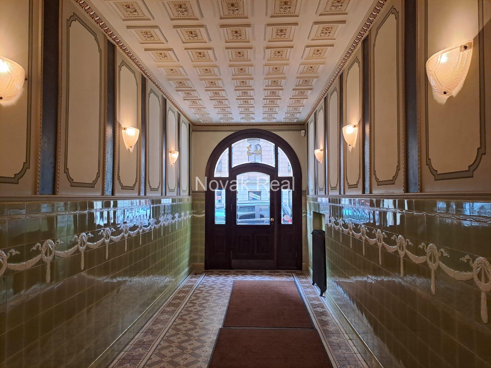A cozy apartment with a terrace is available for rent in a beautiful building after full renovation