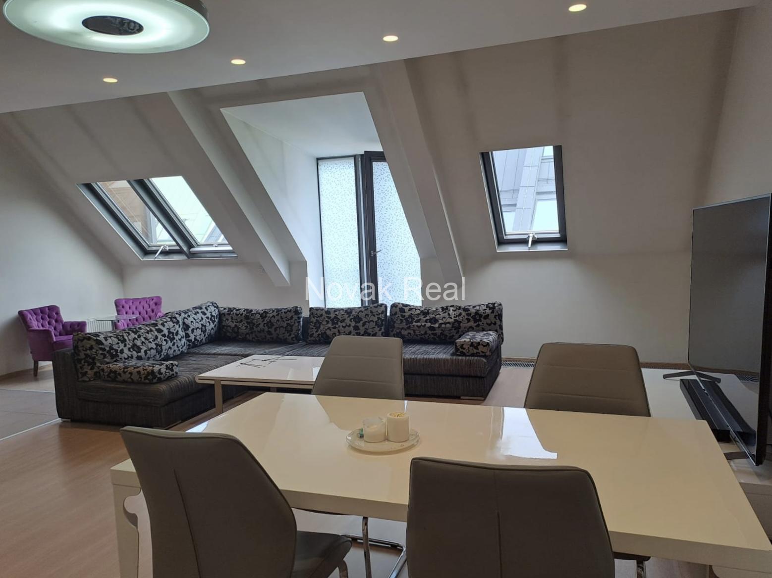 A 3-room apartment for rent in the Quiet city centre, in a new project