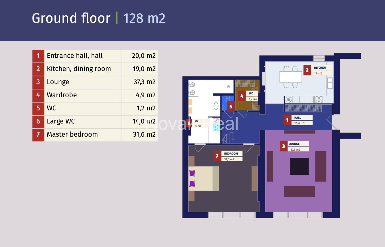 A unique property for sale – an apartment in the Embassy area (Quiet city centre)