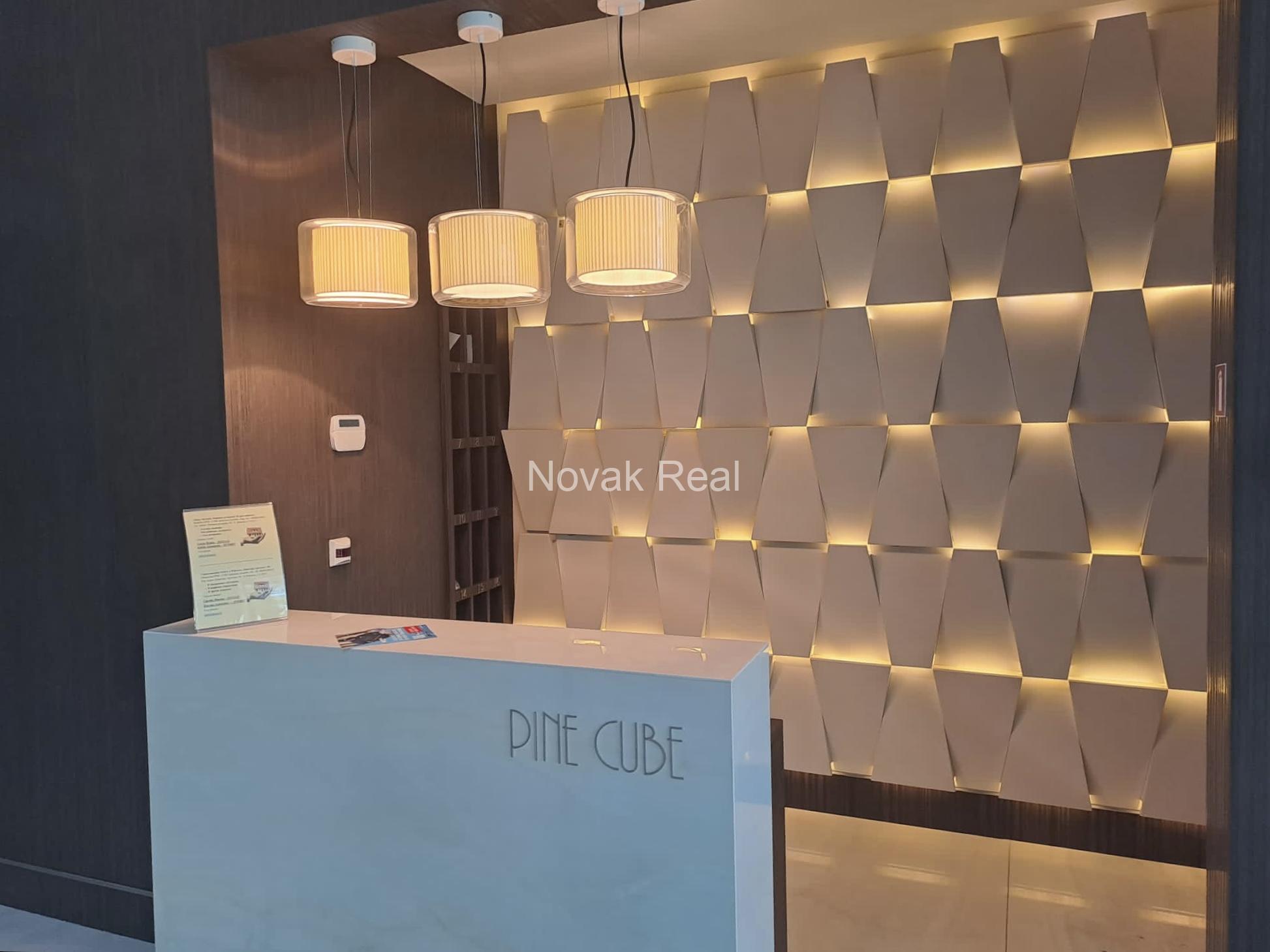 For a long term lease, an apartment is available in the new elite project “Pine Cube”