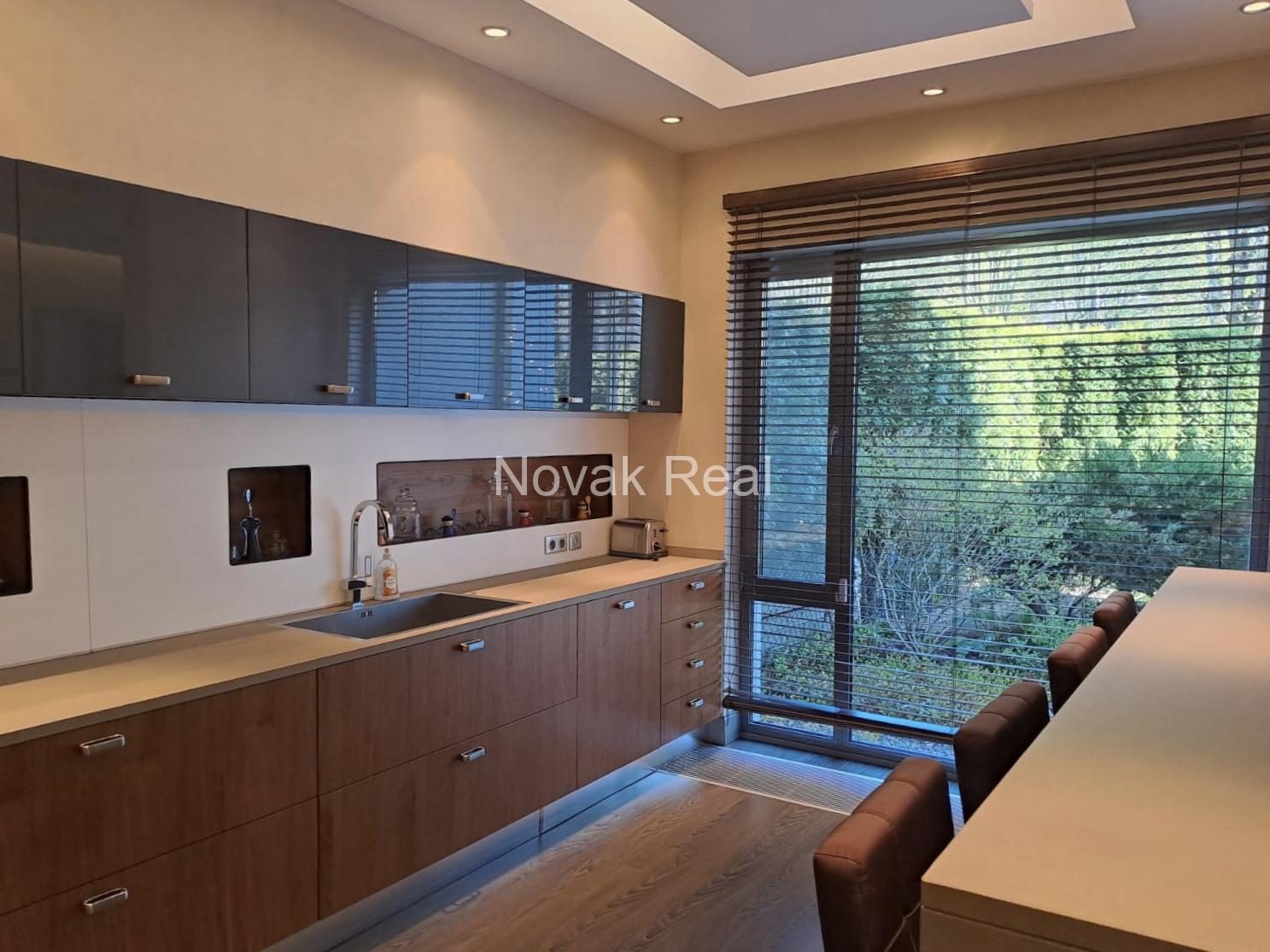 An apartment for rent with its own territory and a large terrace