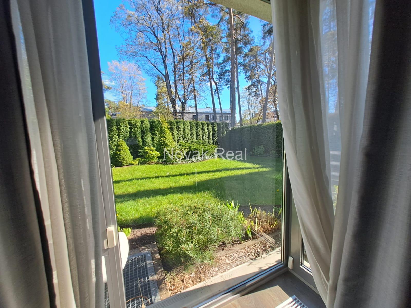 An apartment for rent with its own territory and a large terrace