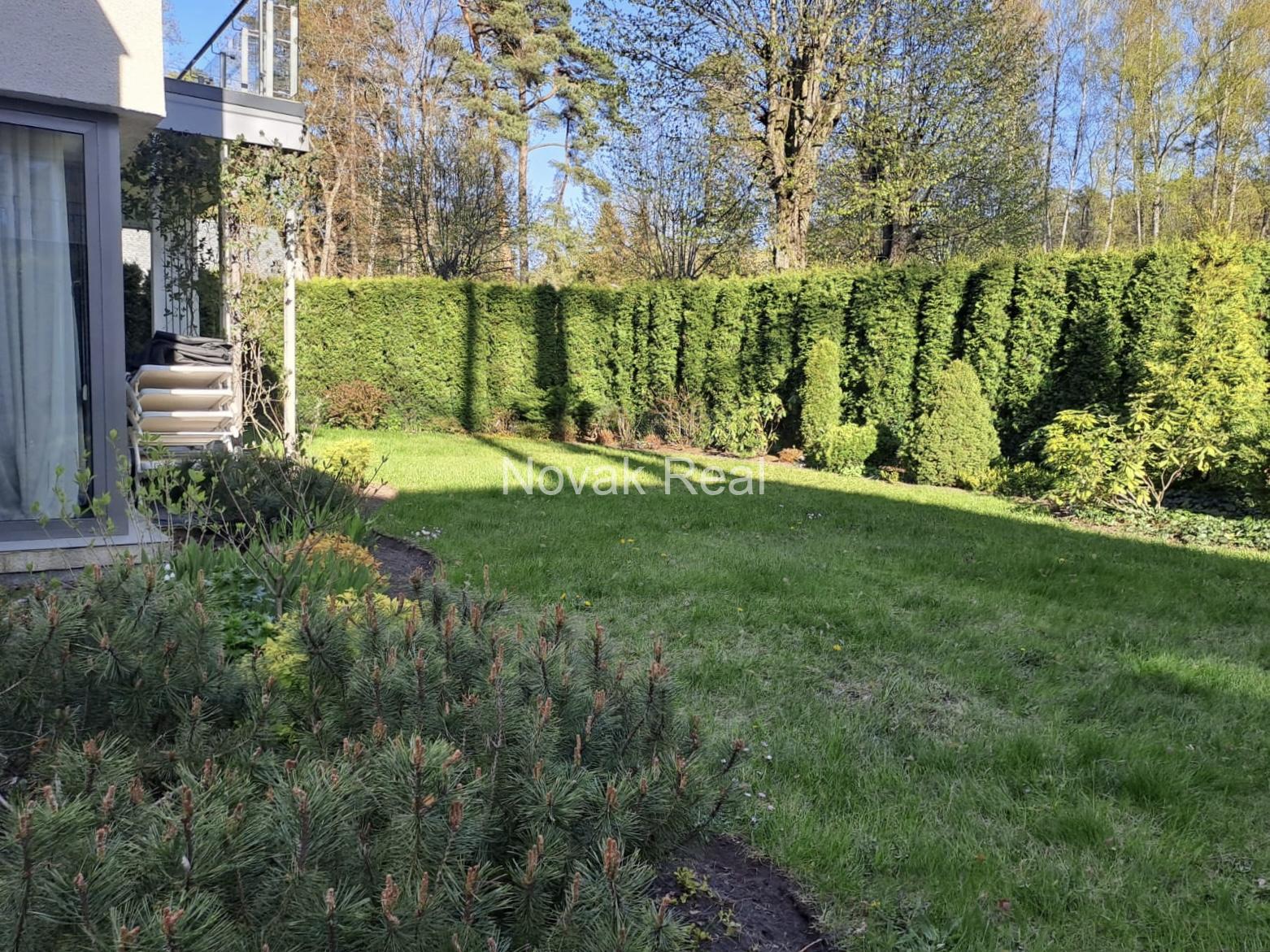 An apartment for rent with its own territory and a large terrace