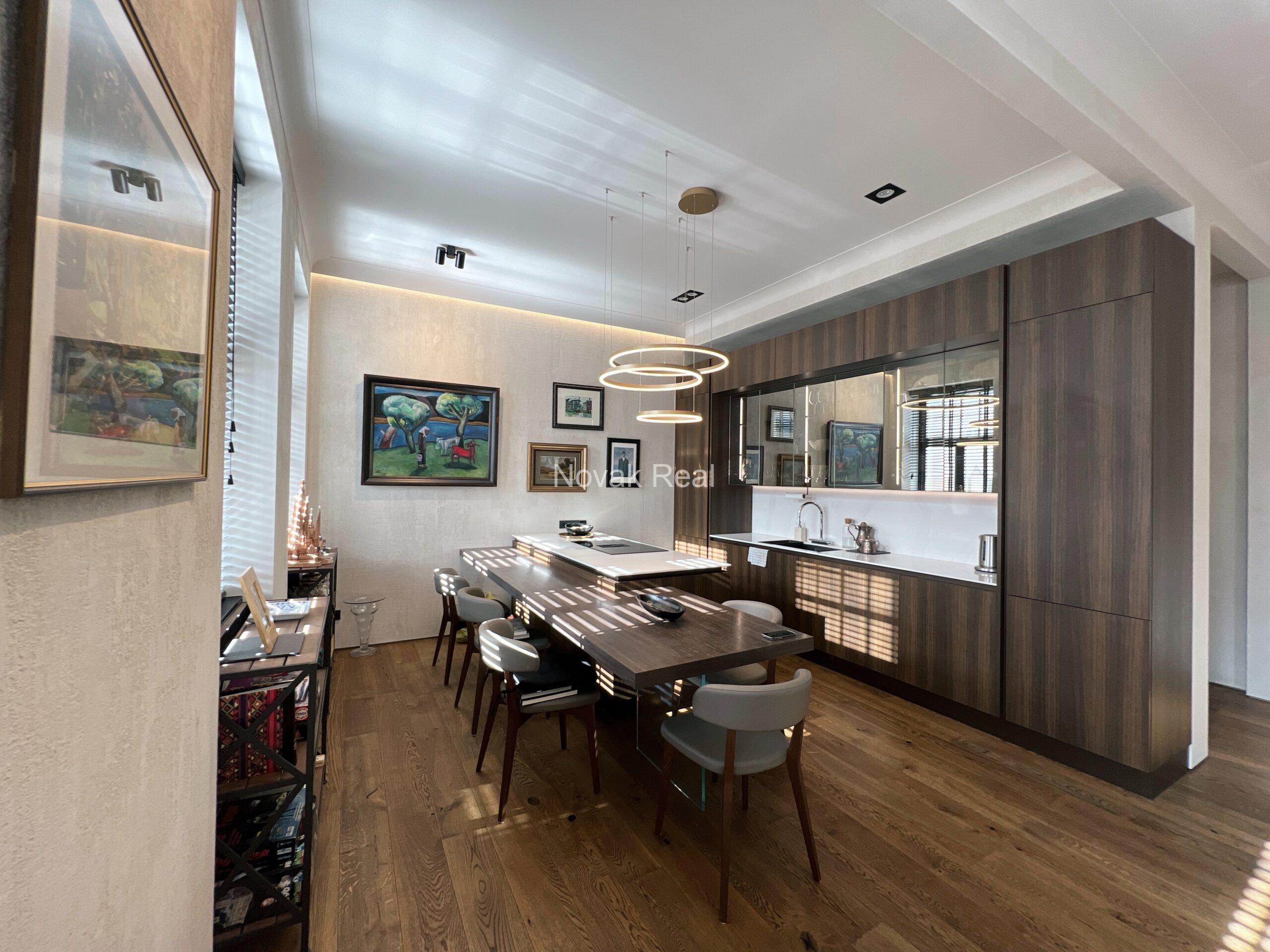 In the Quiet City Centre on the Ausekļa street 5, an excellent penthouse of 230 sq.m. is for sale