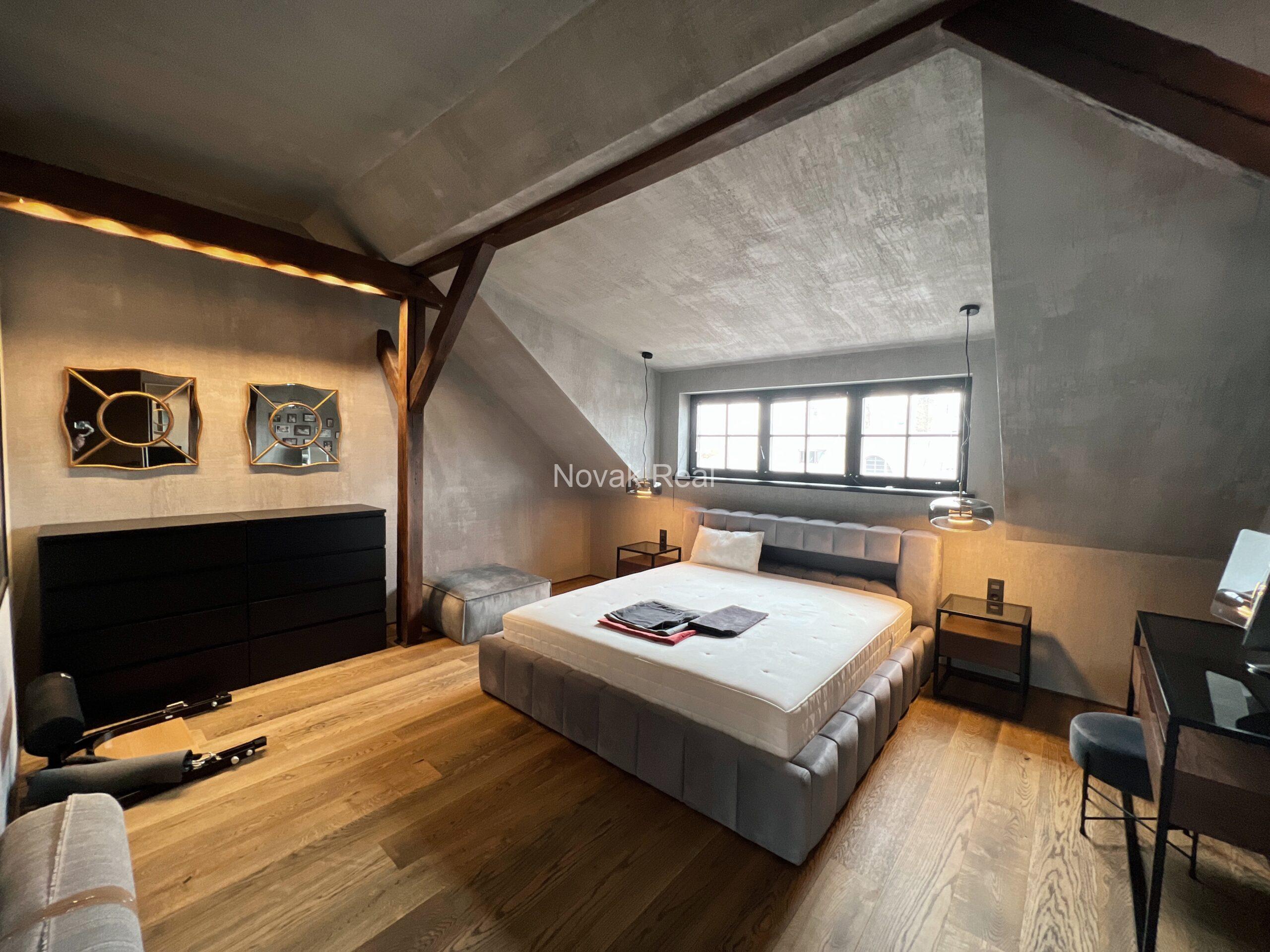 In the Quiet City Centre on the Ausekļa street 5, an excellent penthouse of 230 sq.m. is for sale