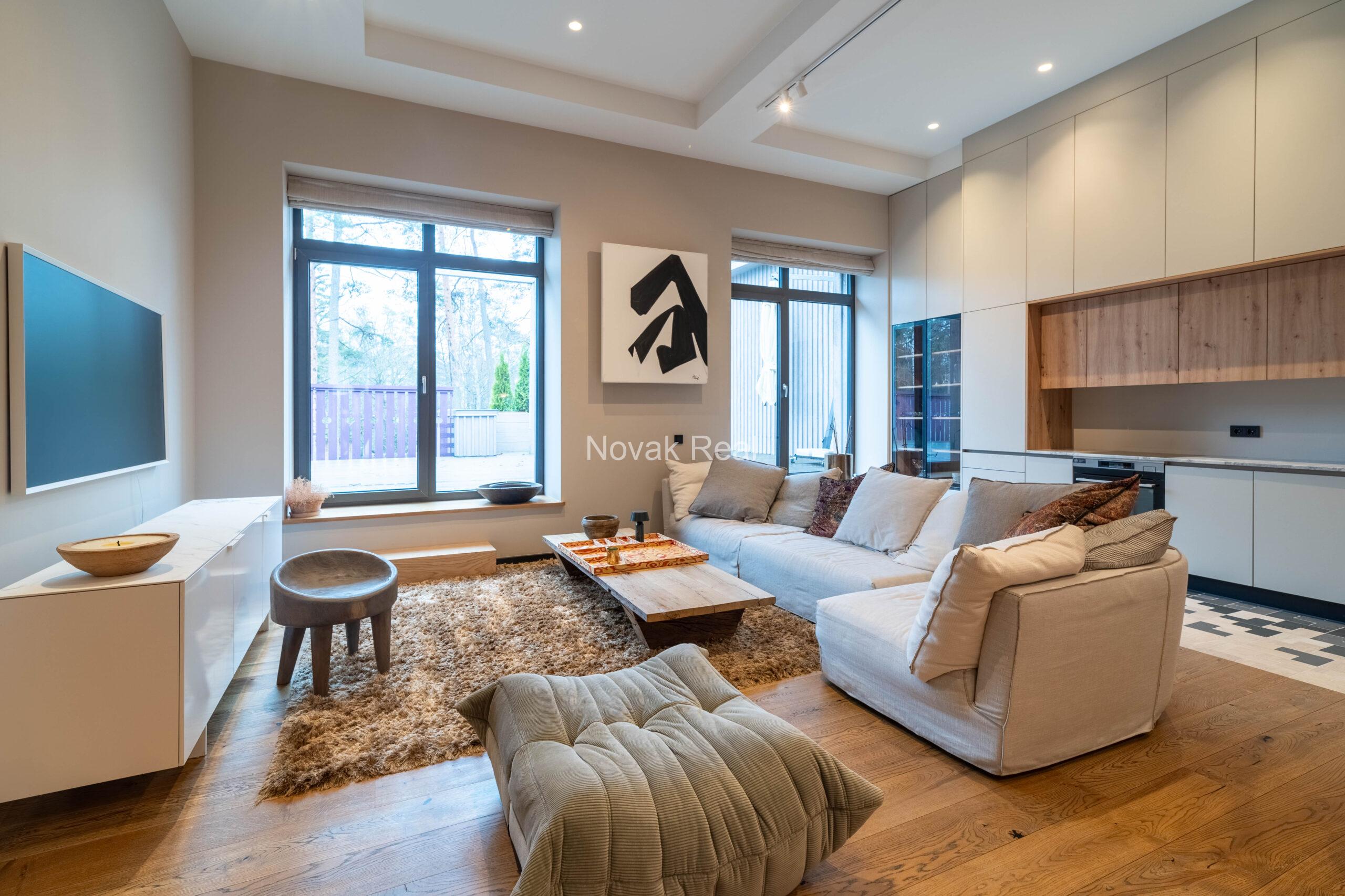 New apartments and lofts are offered for sale in Jūrmala, Dzintari, at Mežaparka prospekts 10