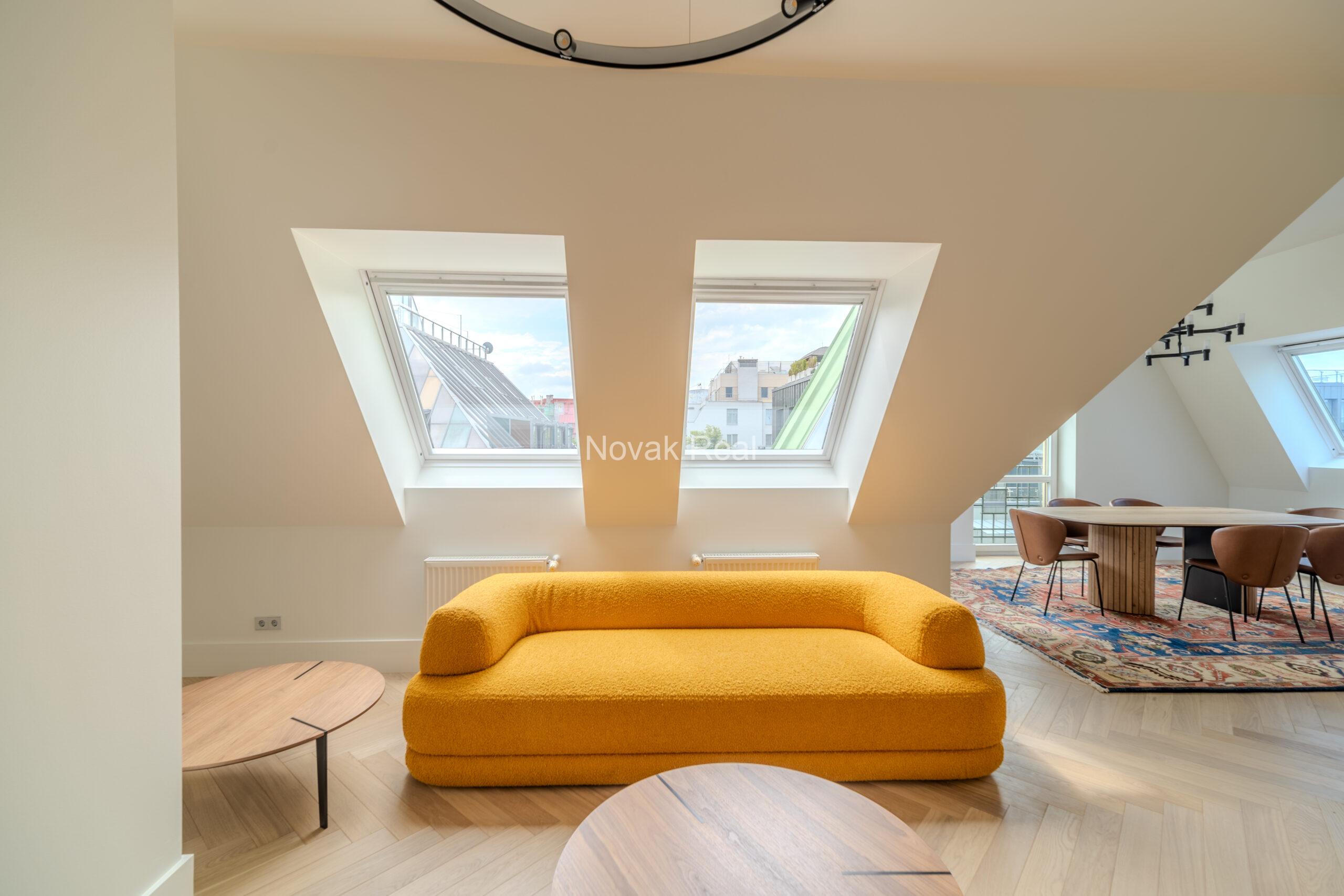 A brand new apartment is for rent with a beautiful view of the Quiet Centre