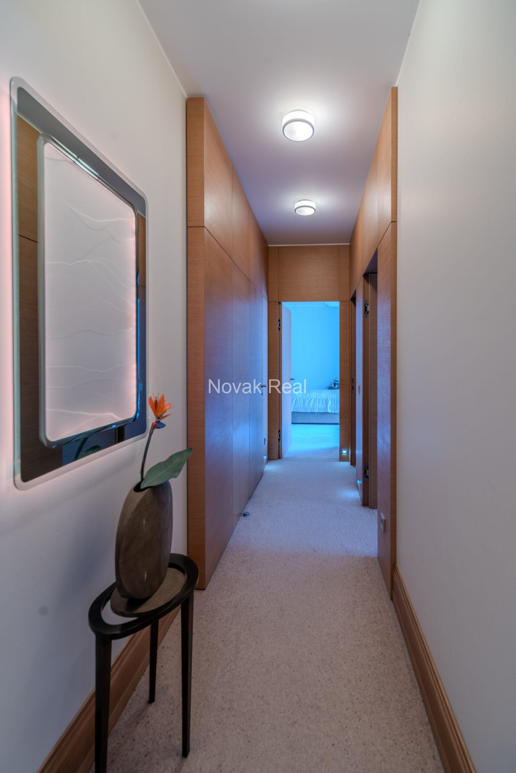 A 3-bedroom apartment is available for rent on the first line by the sea