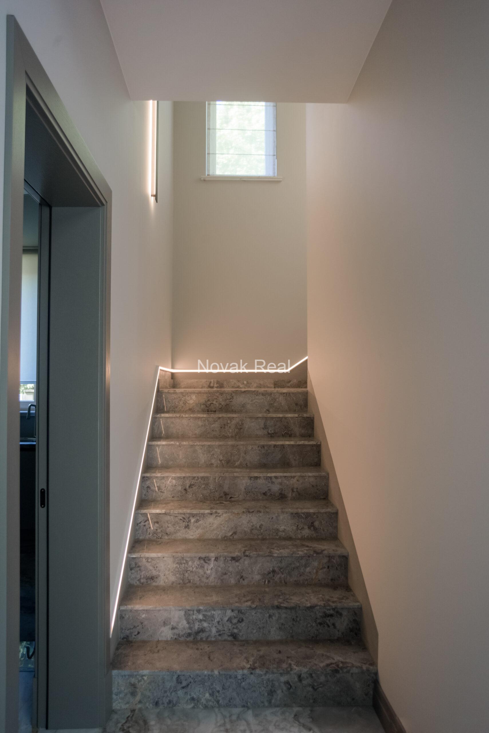A new five-bedroom house is available for long-term rent in a quiet part of Jūrmala, close to the sea
