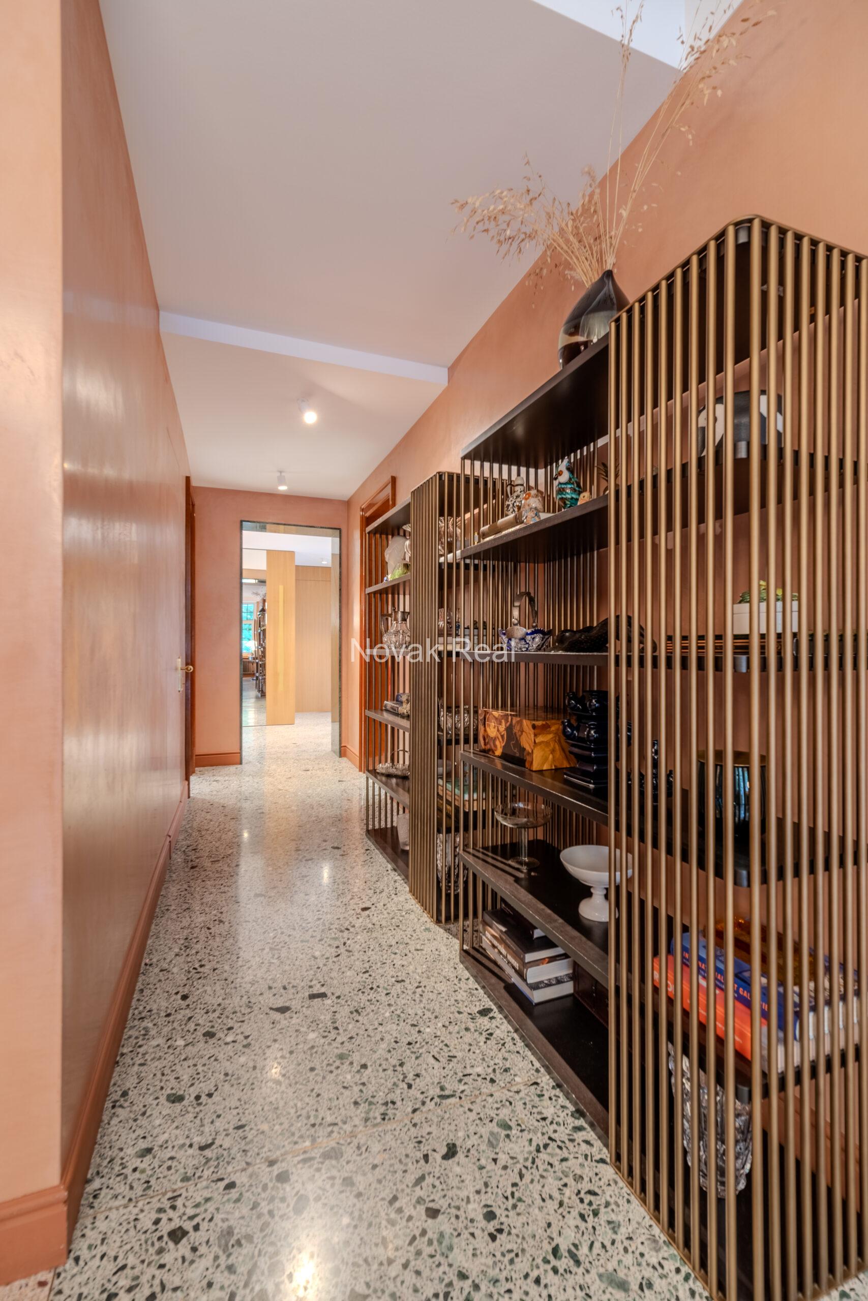 In Lielupe, close to the sea and a pine park, an elegant, renovated three-storey villa is offered for sale