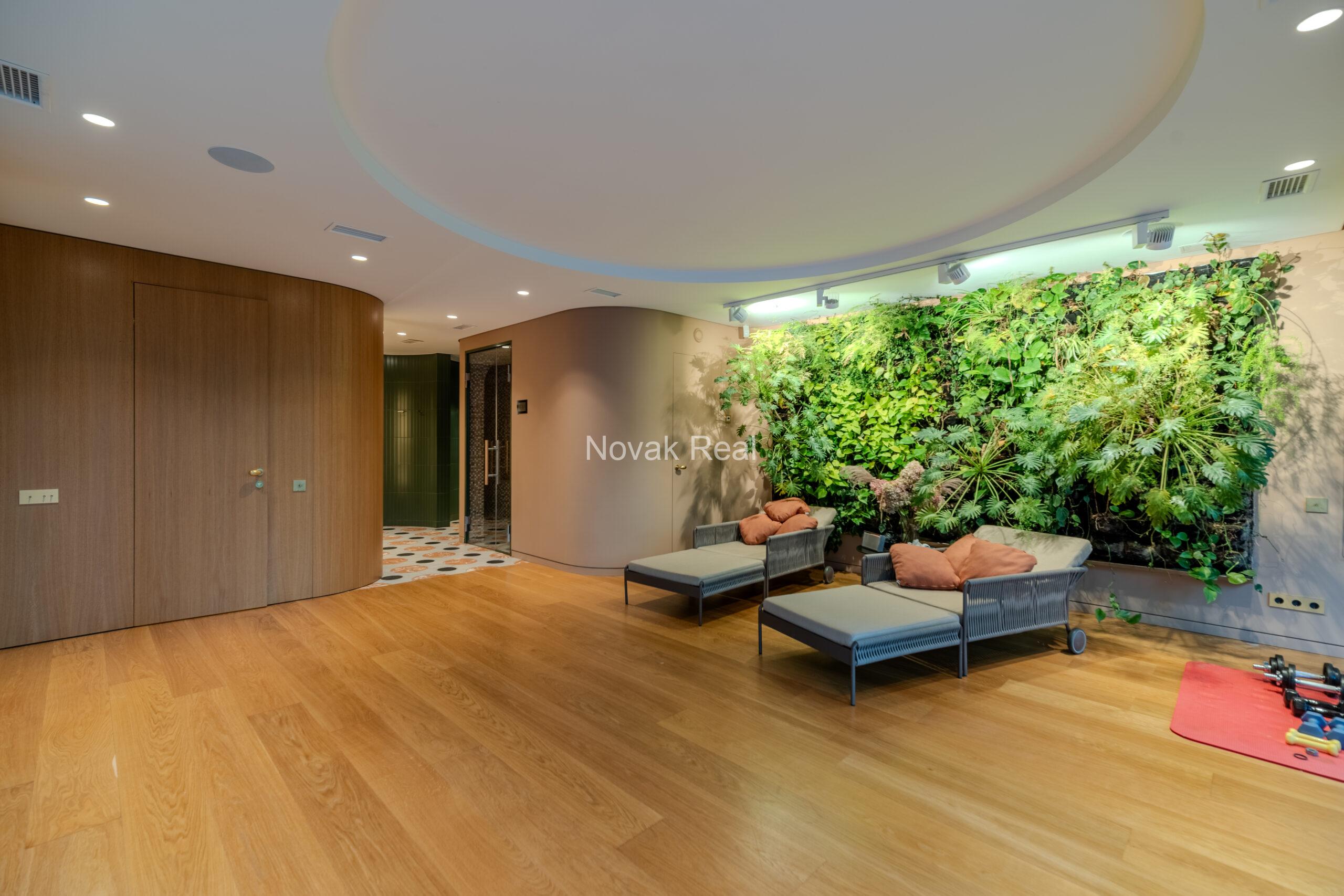 In Lielupe, close to the sea and a pine park, an elegant, renovated three-storey villa is offered for sale