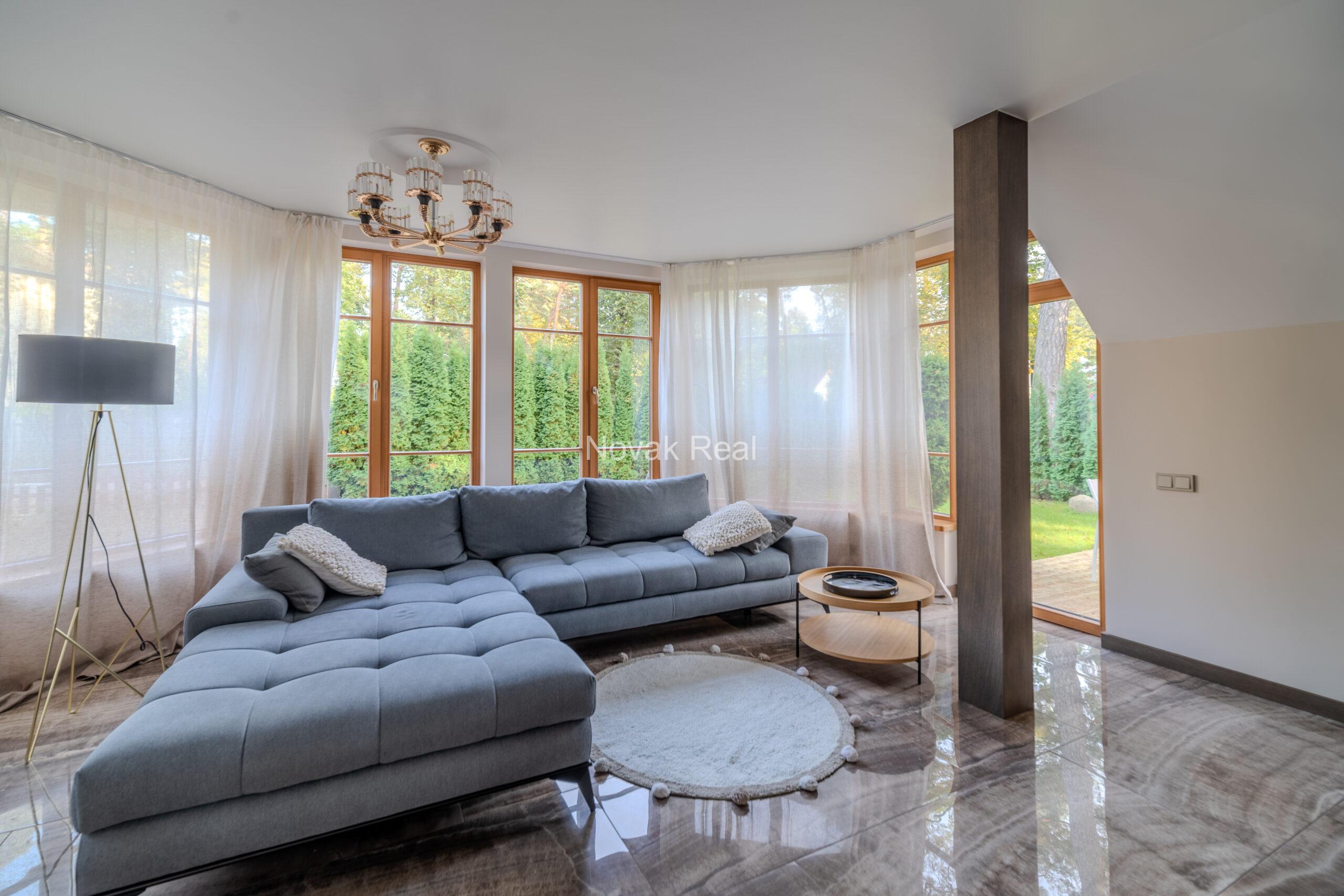 In Bulduri, on the first line to the sea, a modern and cozy townhouse is for sale