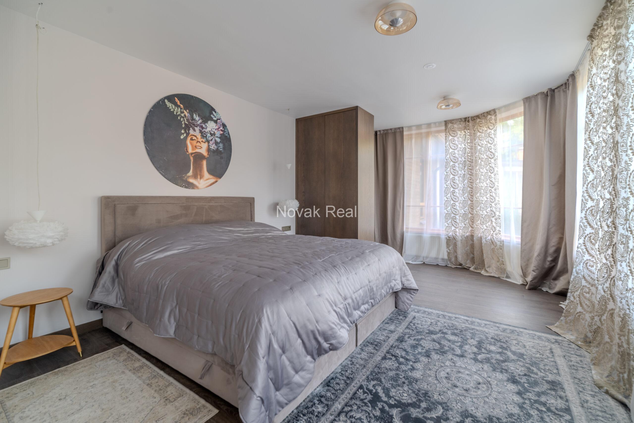 In Bulduri, on the first line to the sea, a modern and cozy townhouse is for sale