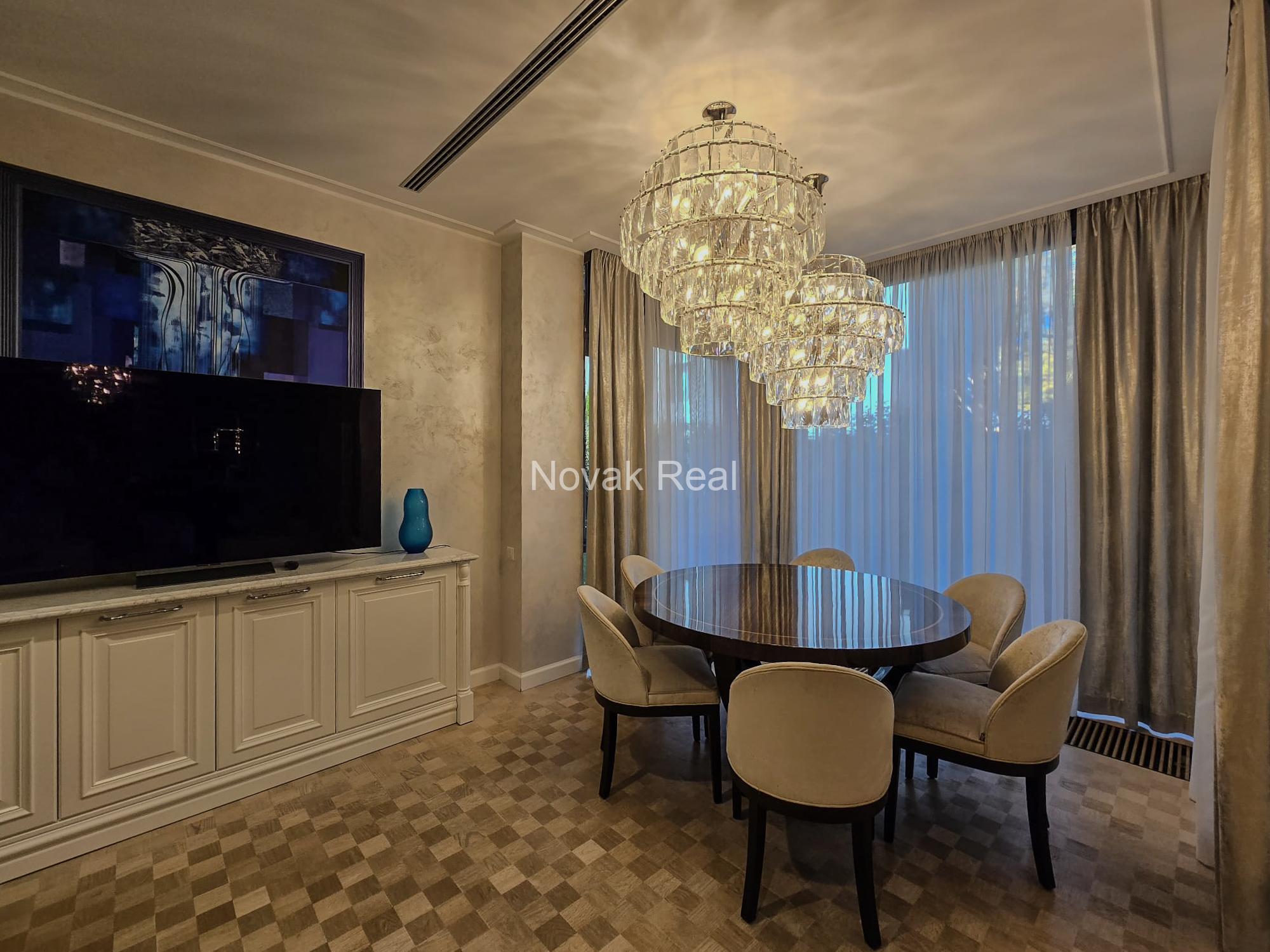 For a long term lease, an apartment is available in the new elite project “Pine Cube”