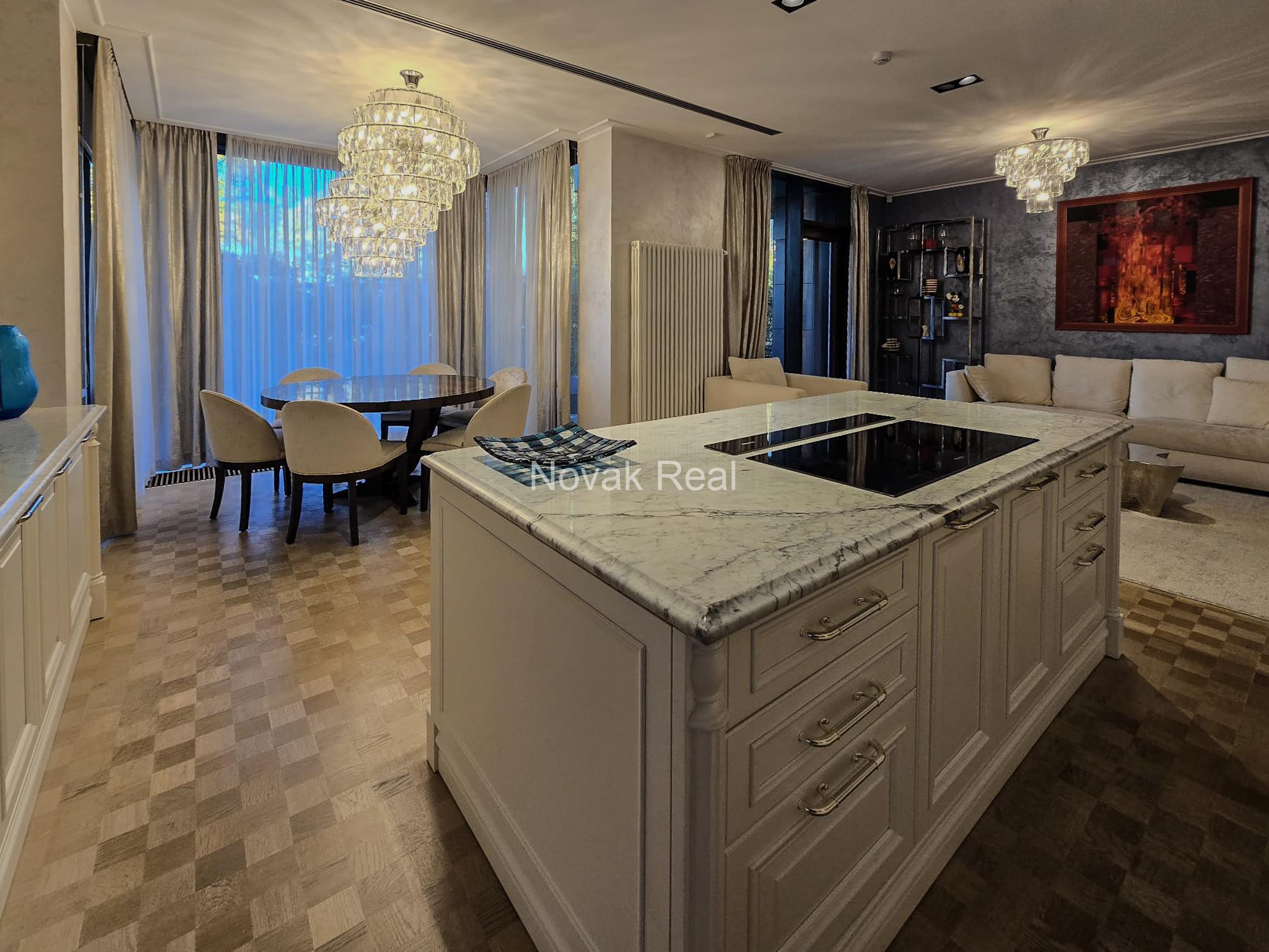 For a long term lease, an apartment is available in the new elite project “Pine Cube”