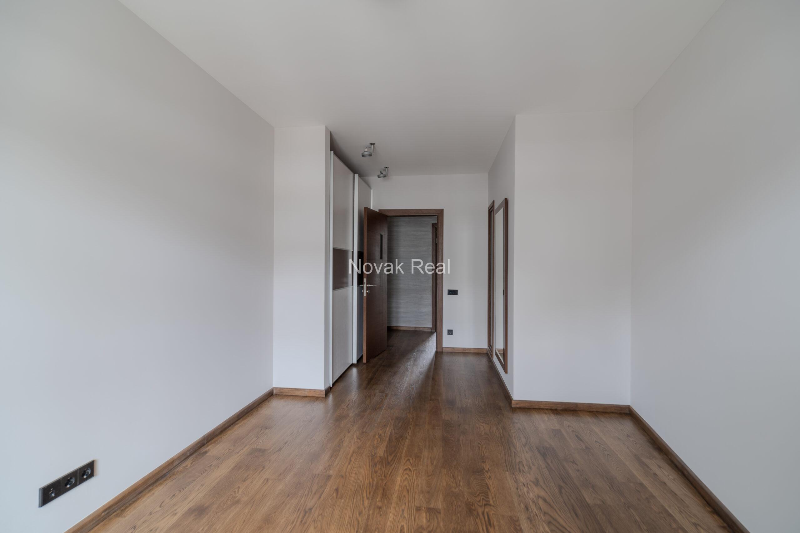 A spacious five-room attic apartment is offered for sale in the Quiet Centre of Riga