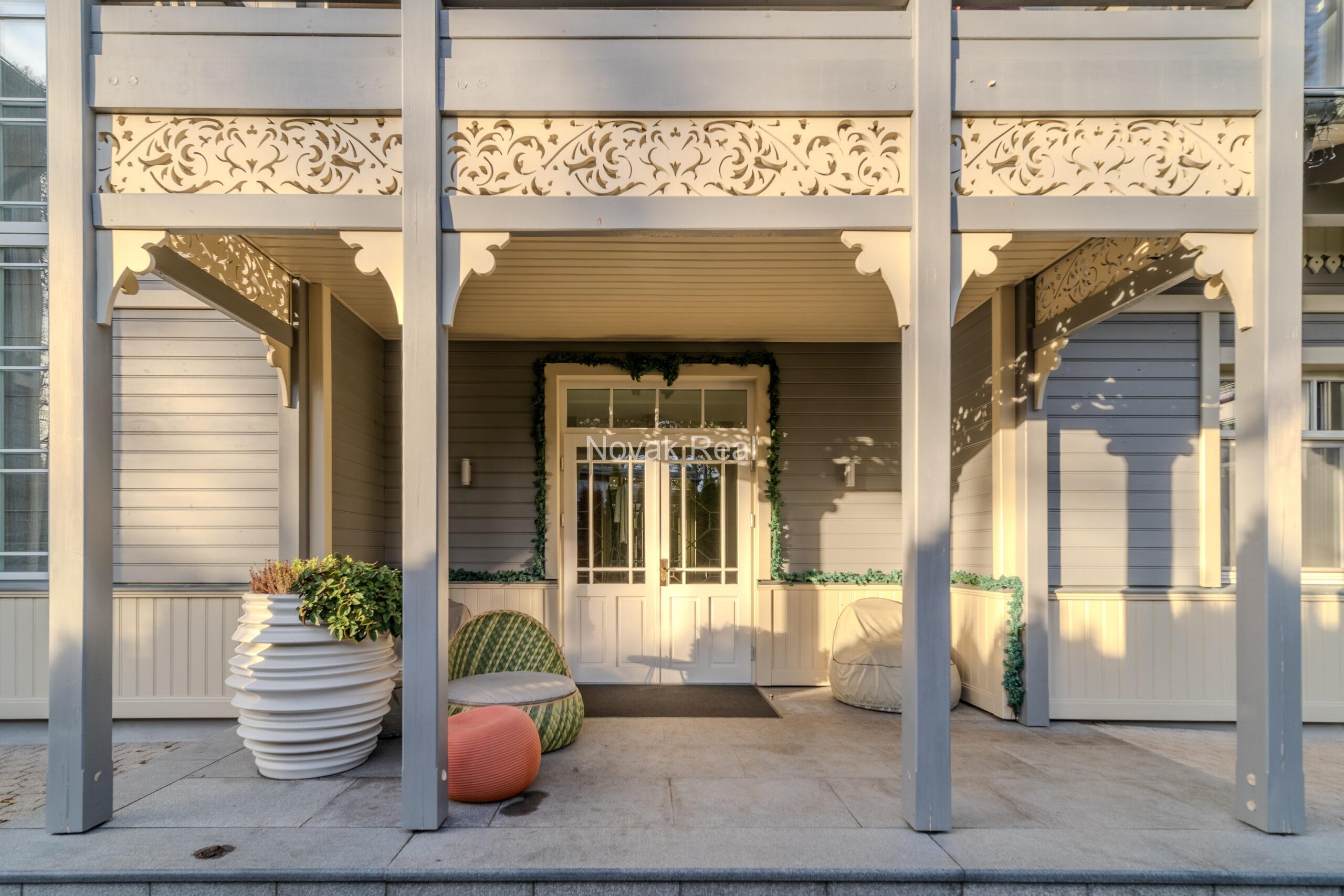 A new house is for sale, designed in the style of Jūrmala’s neoclassical architecture