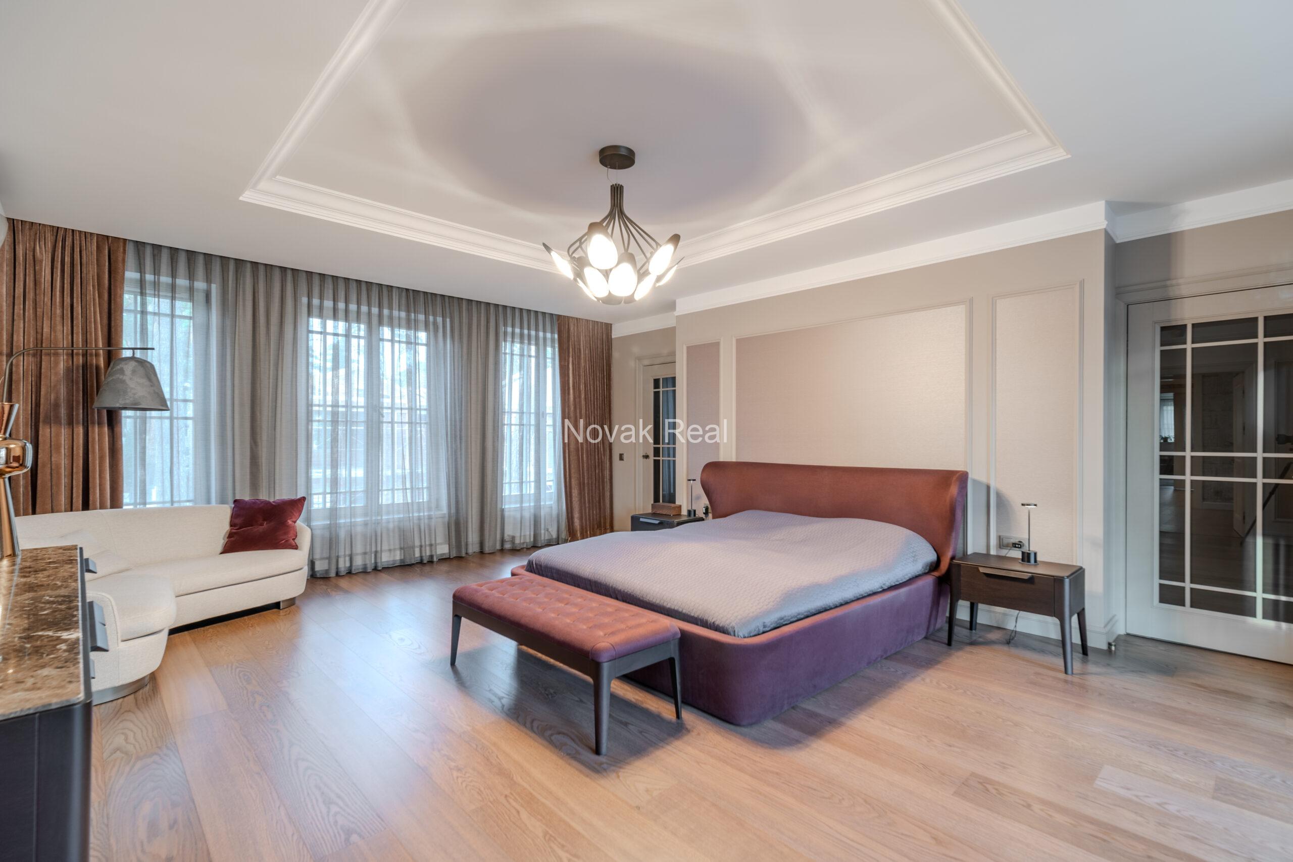 A new house is for sale, designed in the style of Jūrmala’s neoclassical architecture