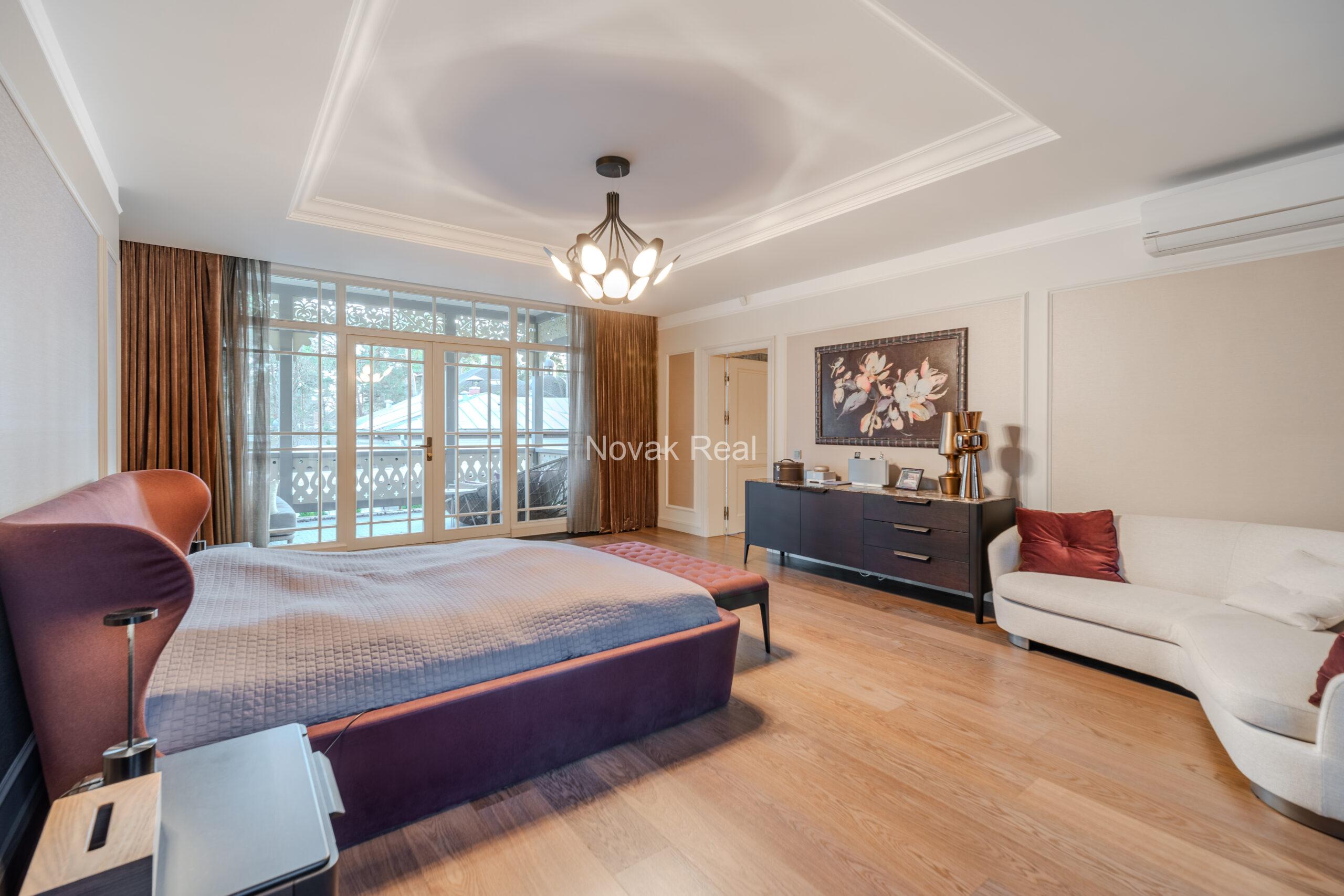A new house is for sale, designed in the style of Jūrmala’s neoclassical architecture