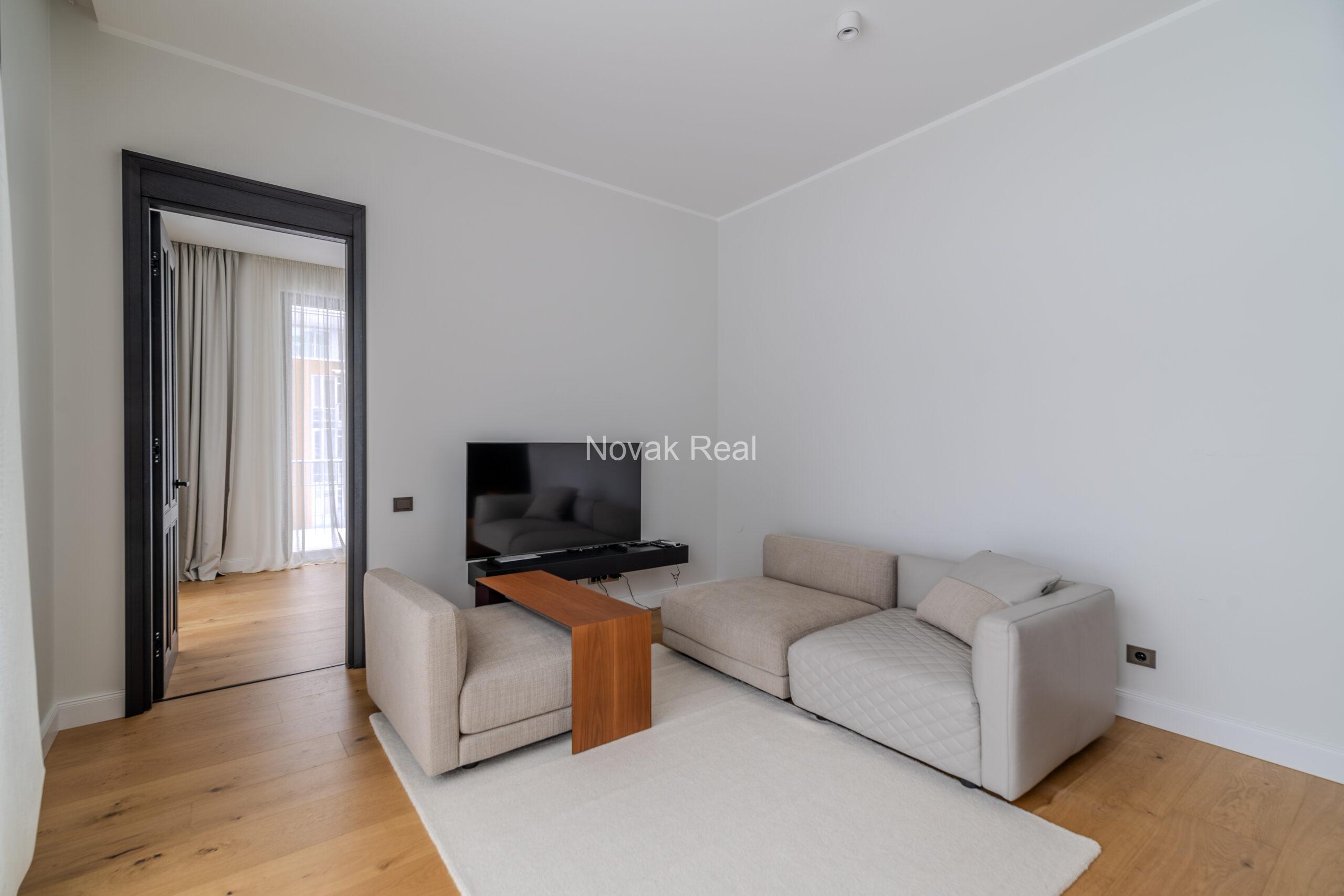 A three-room apartment is offered for sale in a modern and stylish residential project, located just 300 meters from the sea