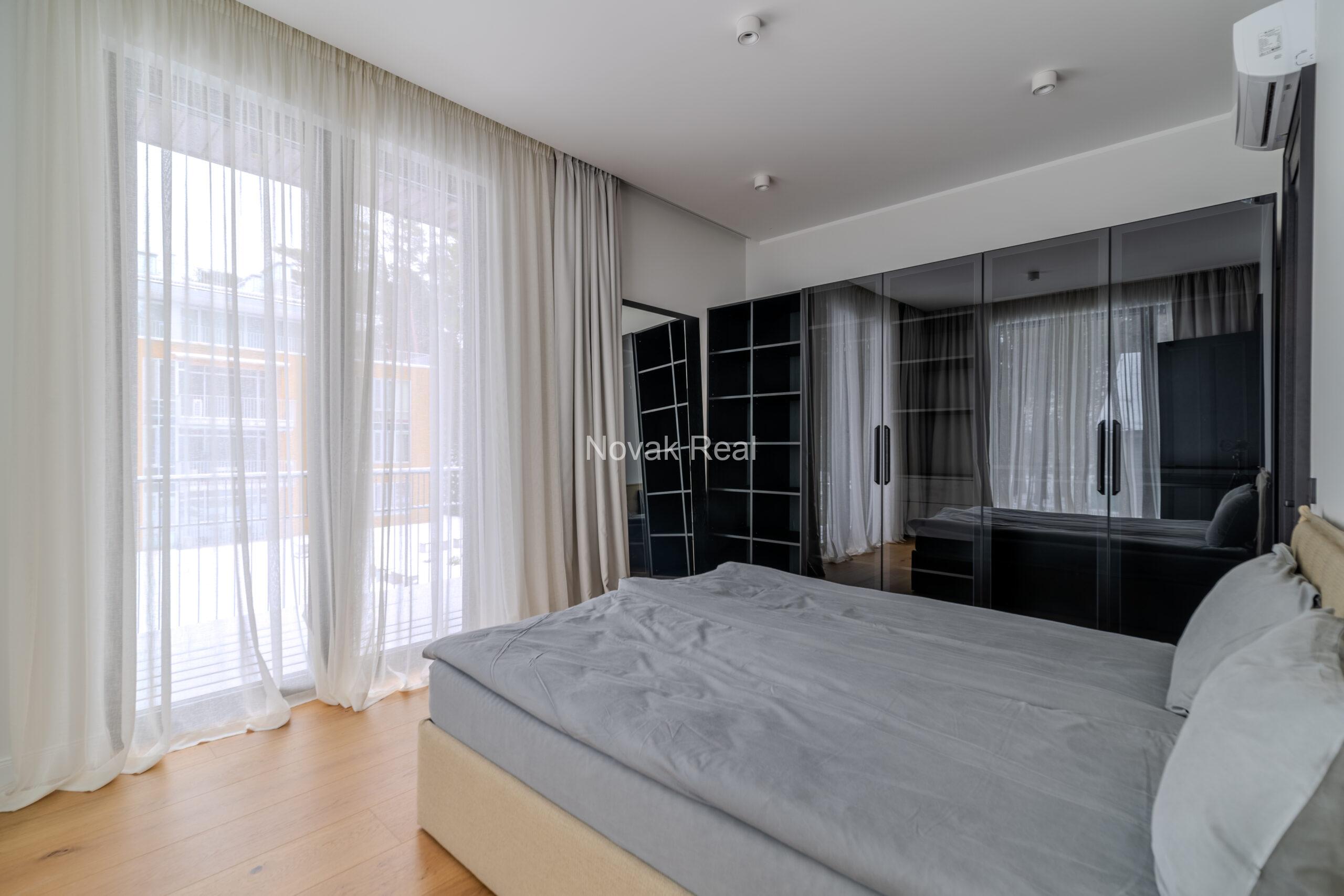 A three-room apartment is offered for sale in a modern and stylish residential project, located just 300 meters from the sea