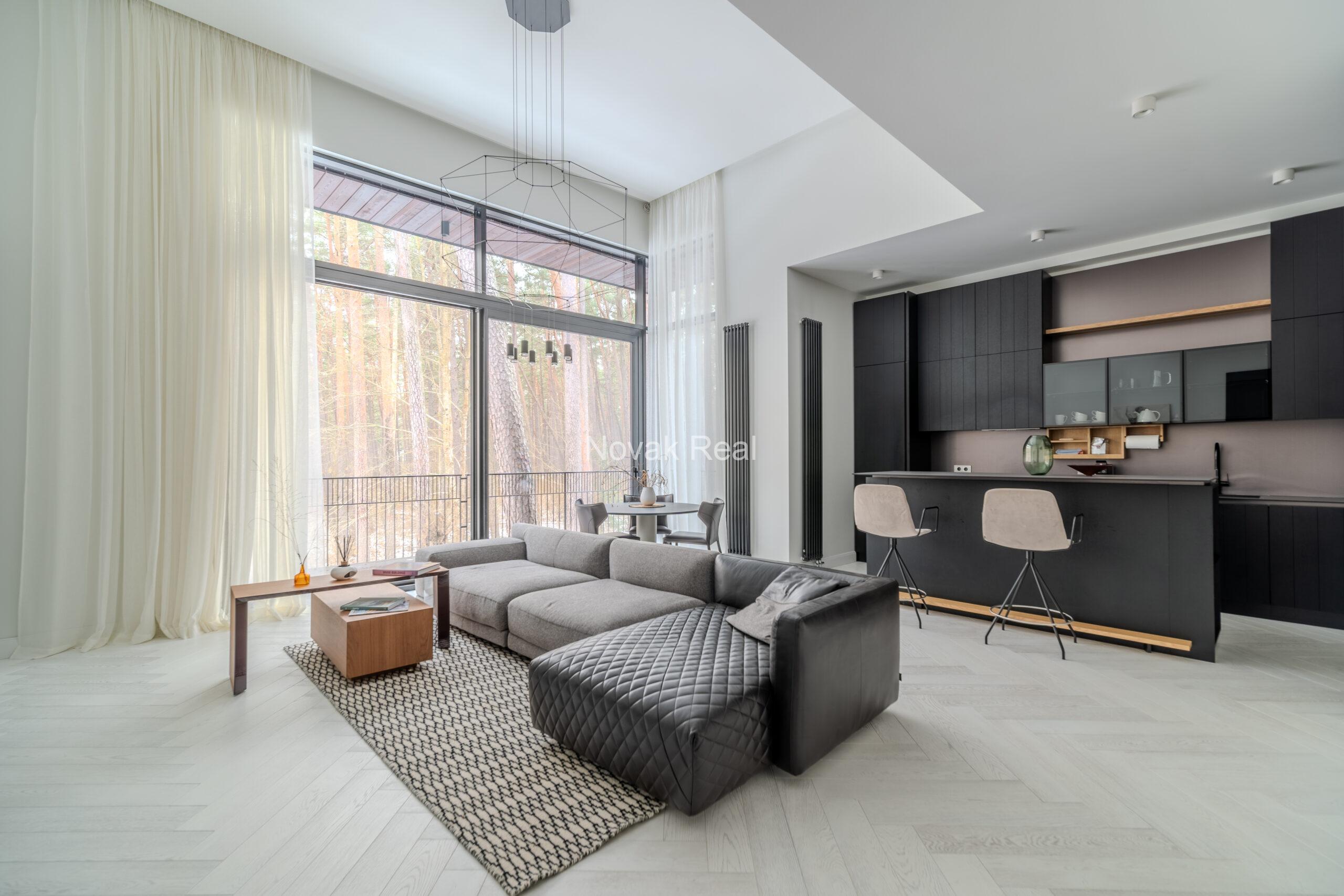 An exclusive apartment is offered for sale and for rent in a new, stylish club-type residential building
