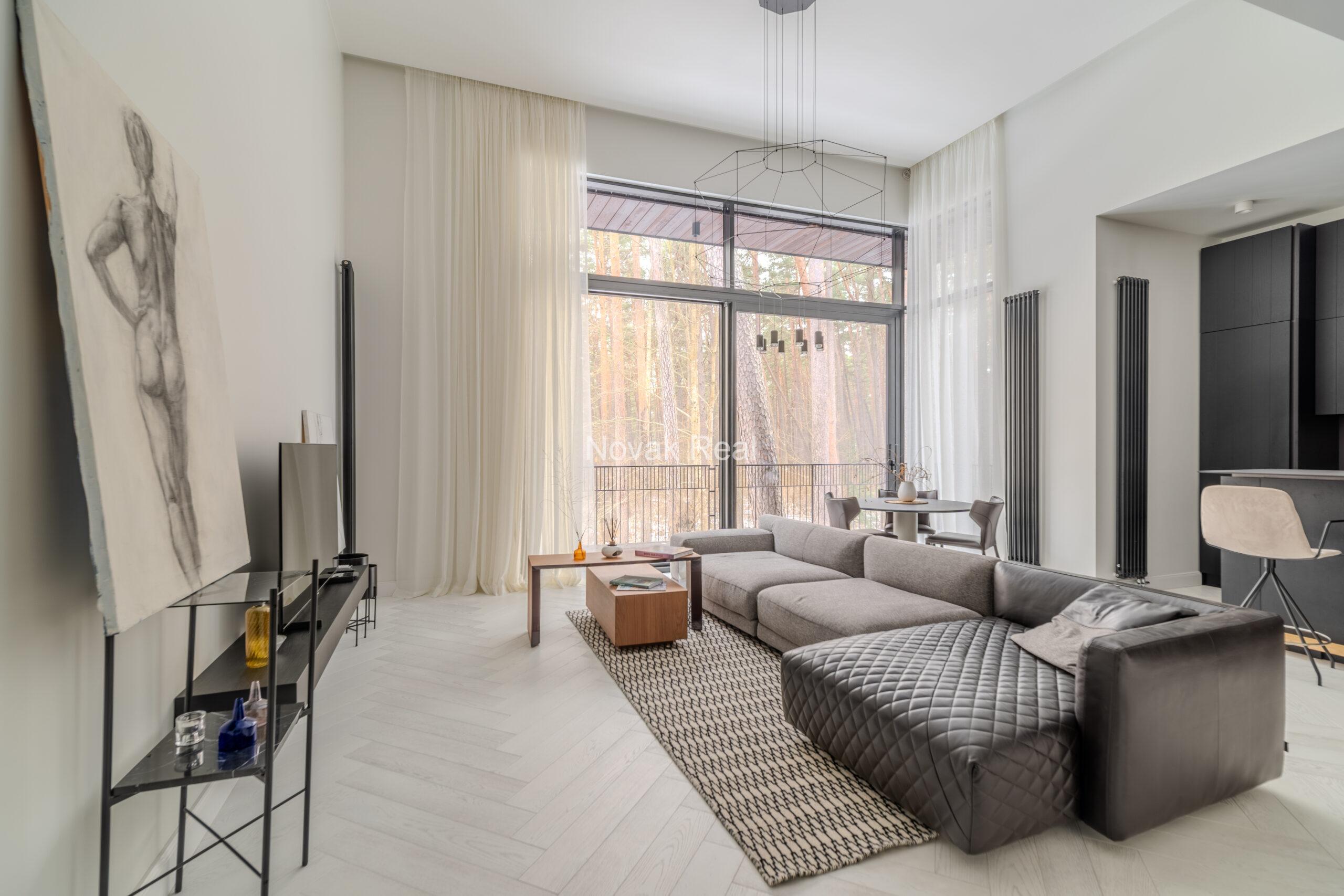 An exclusive apartment is offered for sale and for rent in a new, stylish club-type residential building