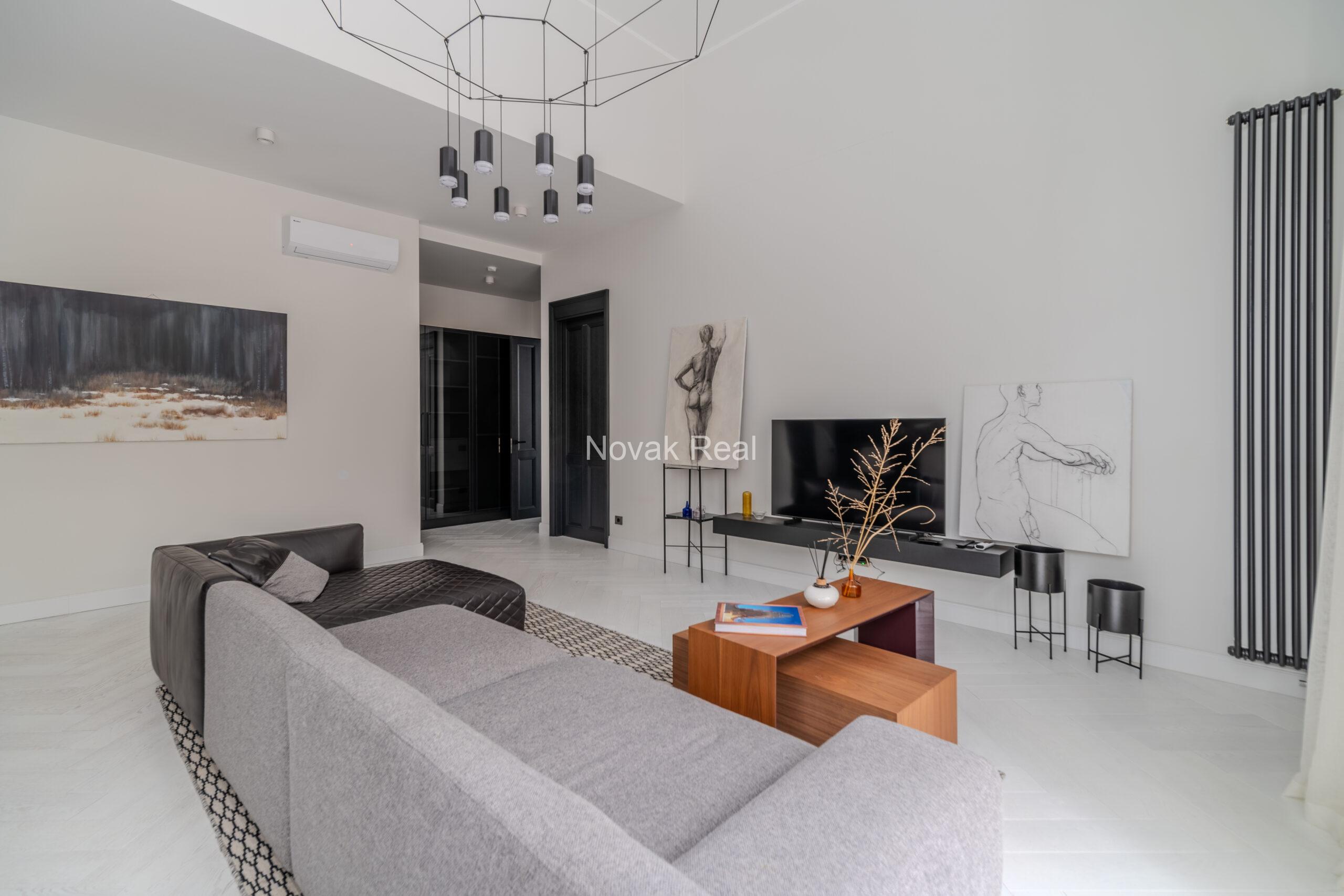 An exclusive apartment is offered for sale and for rent in a new, stylish club-type residential building