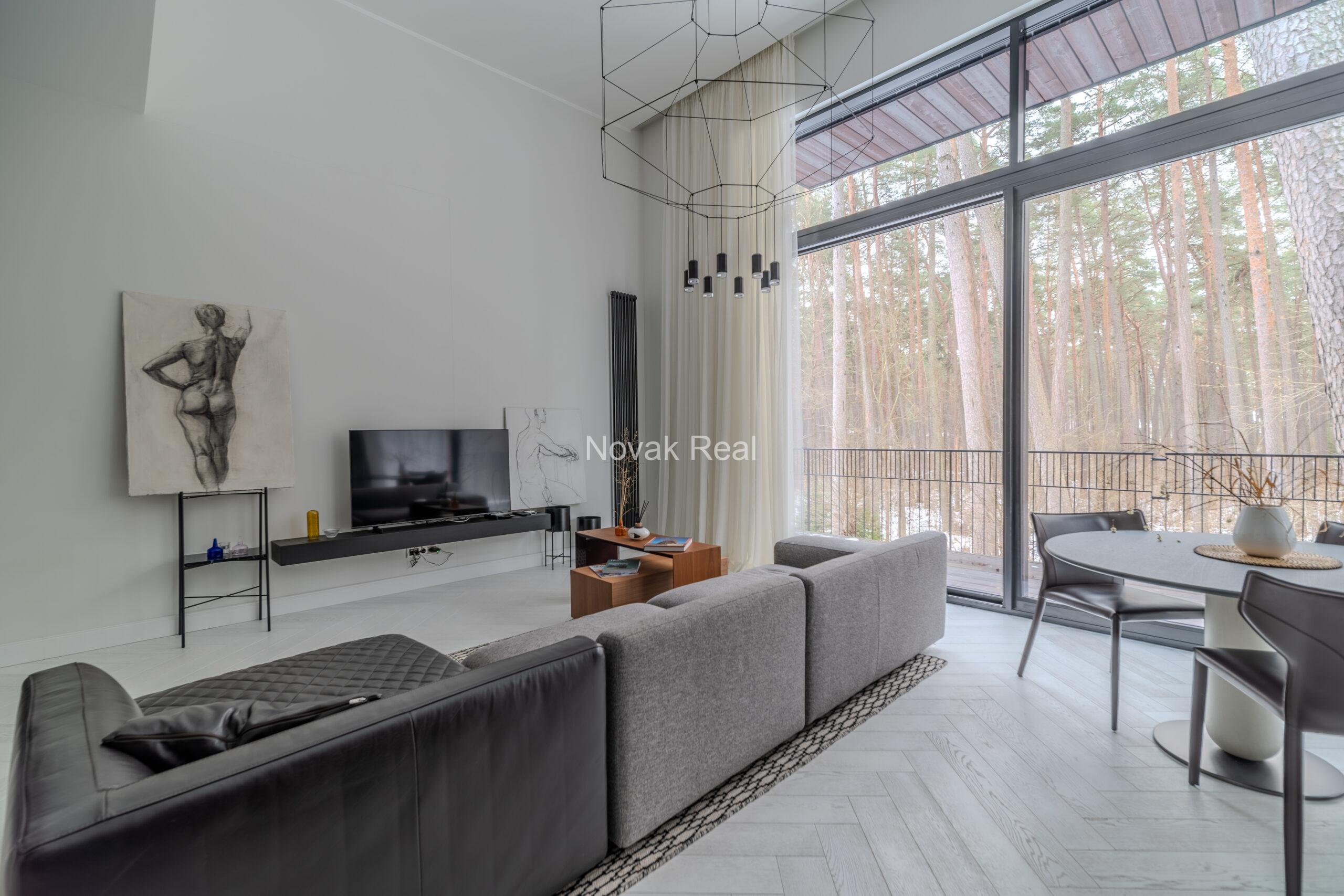 An exclusive apartment is offered for sale and for rent in a new, stylish club-type residential building