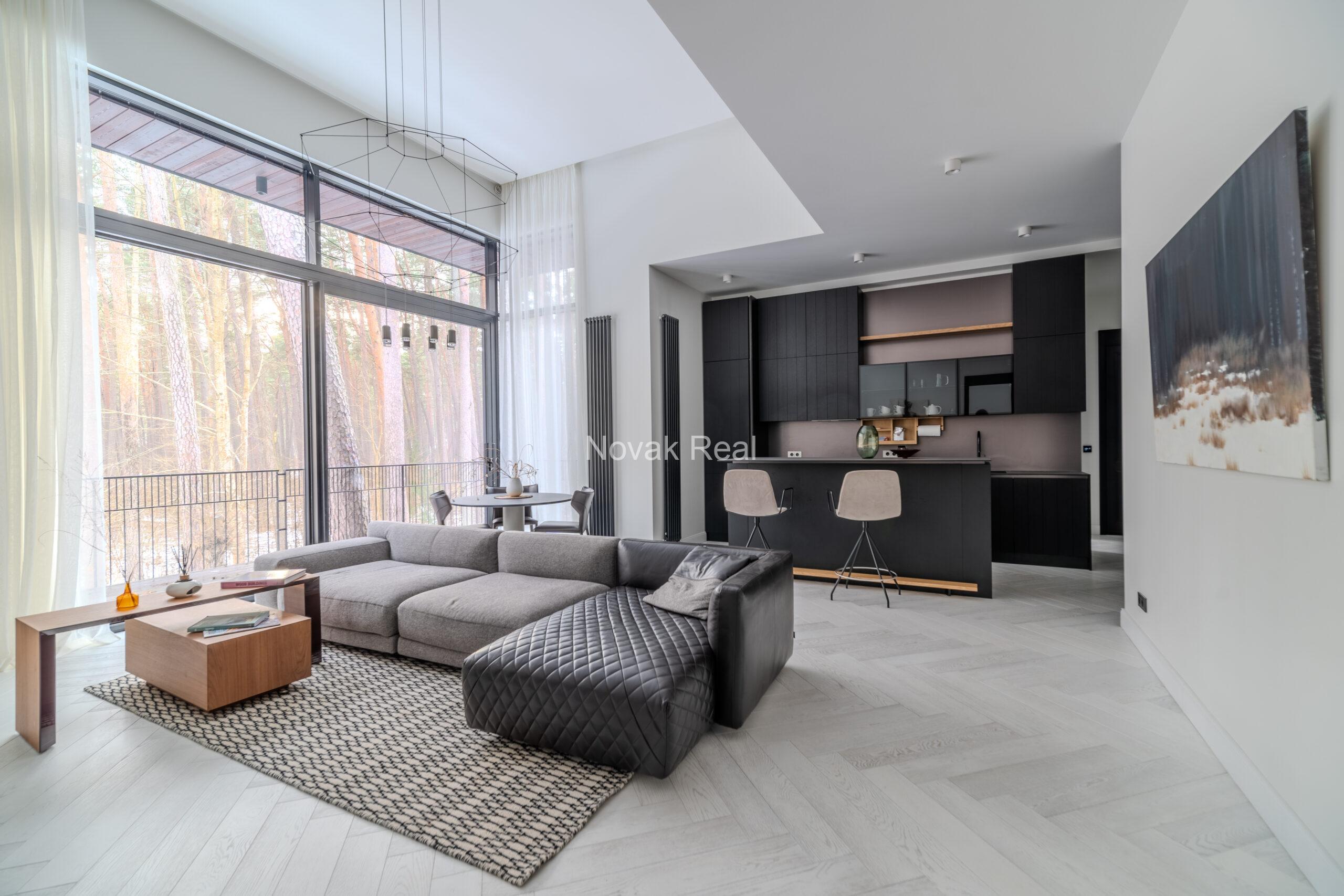 An exclusive apartment is offered for sale and for rent in a new, stylish club-type residential building