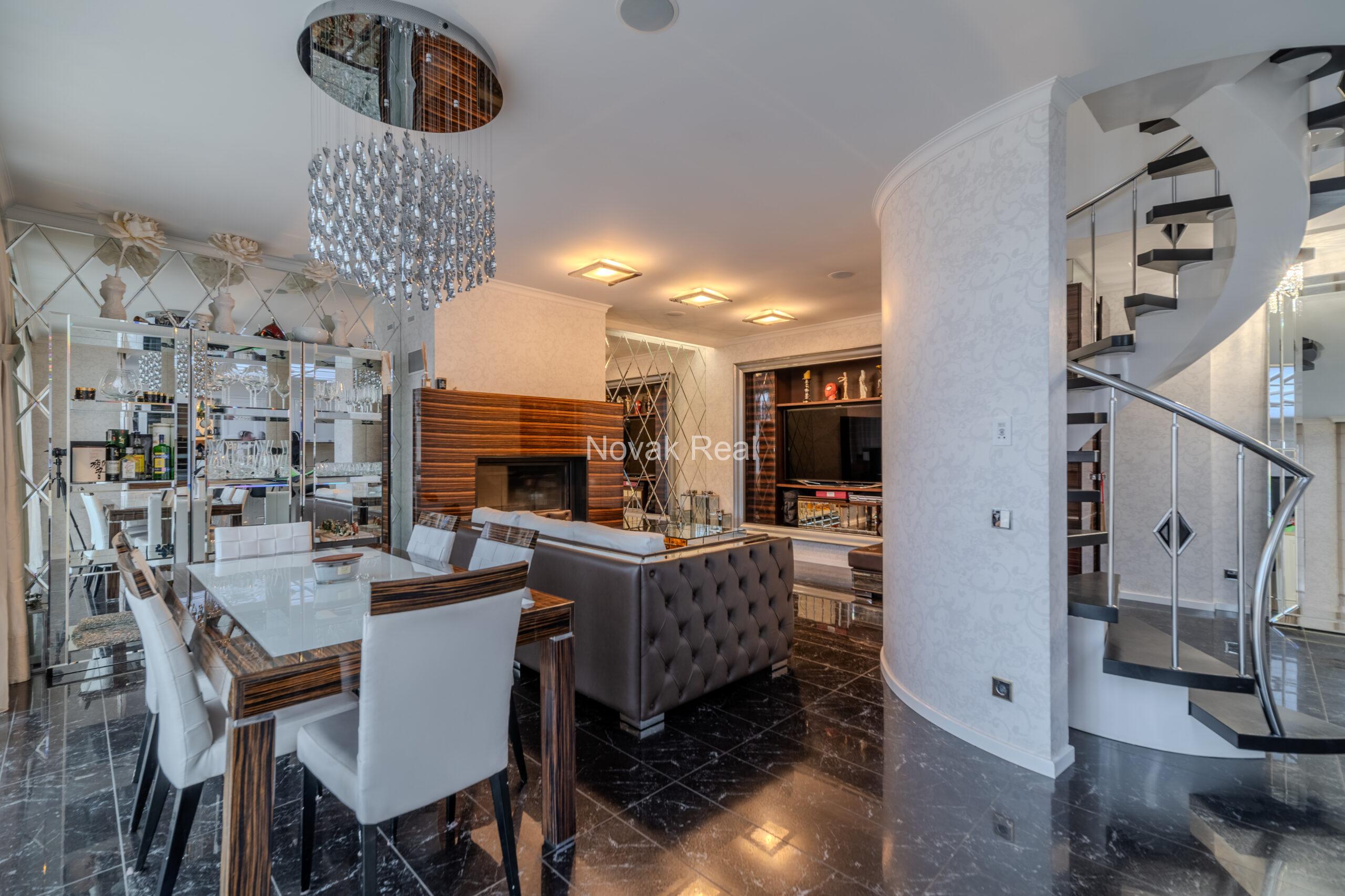An exquisite 2-story apartment for sale