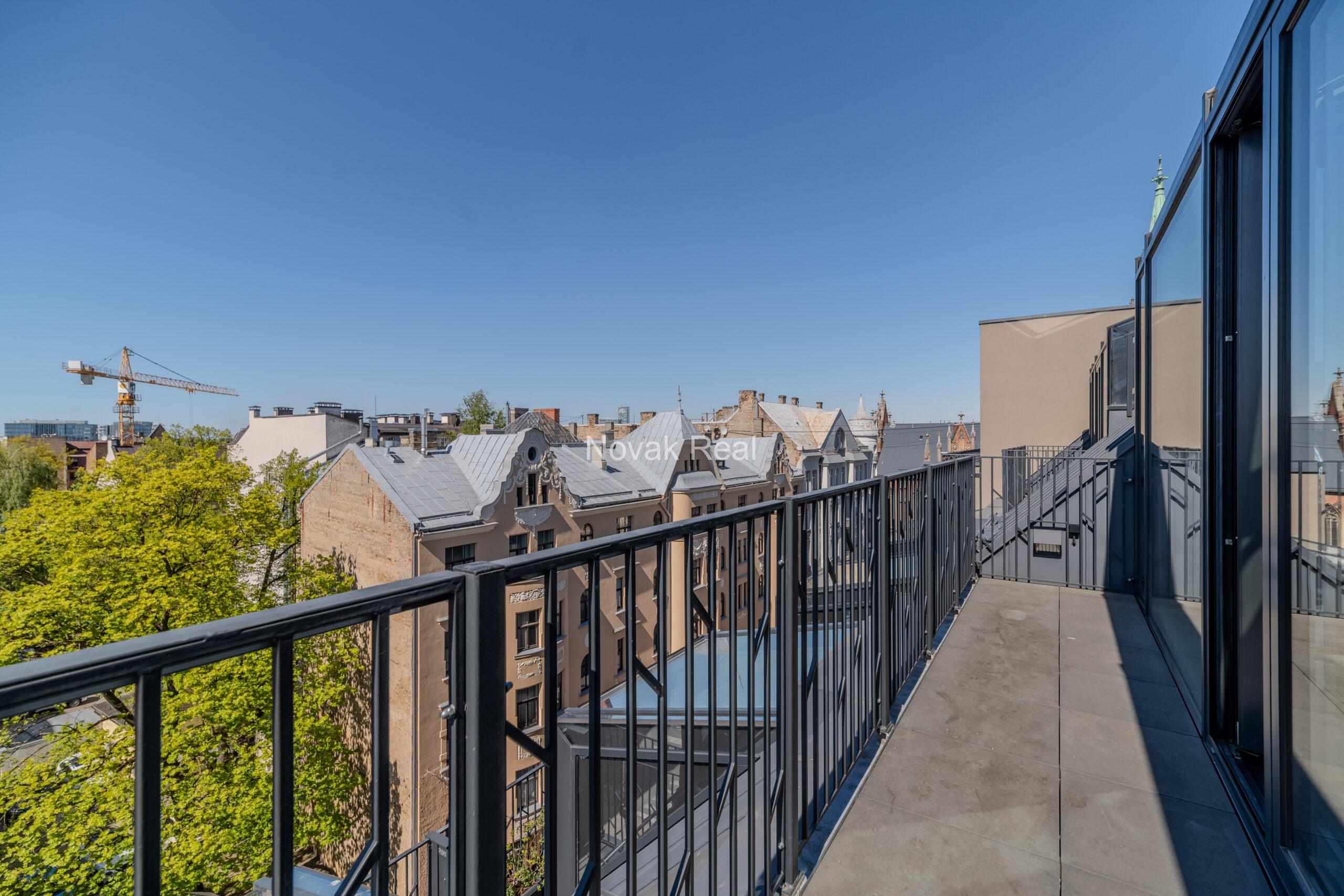 A bright and spacious four-bedroom apartment is offered for sale in the prestigious new development Club Central Residence II